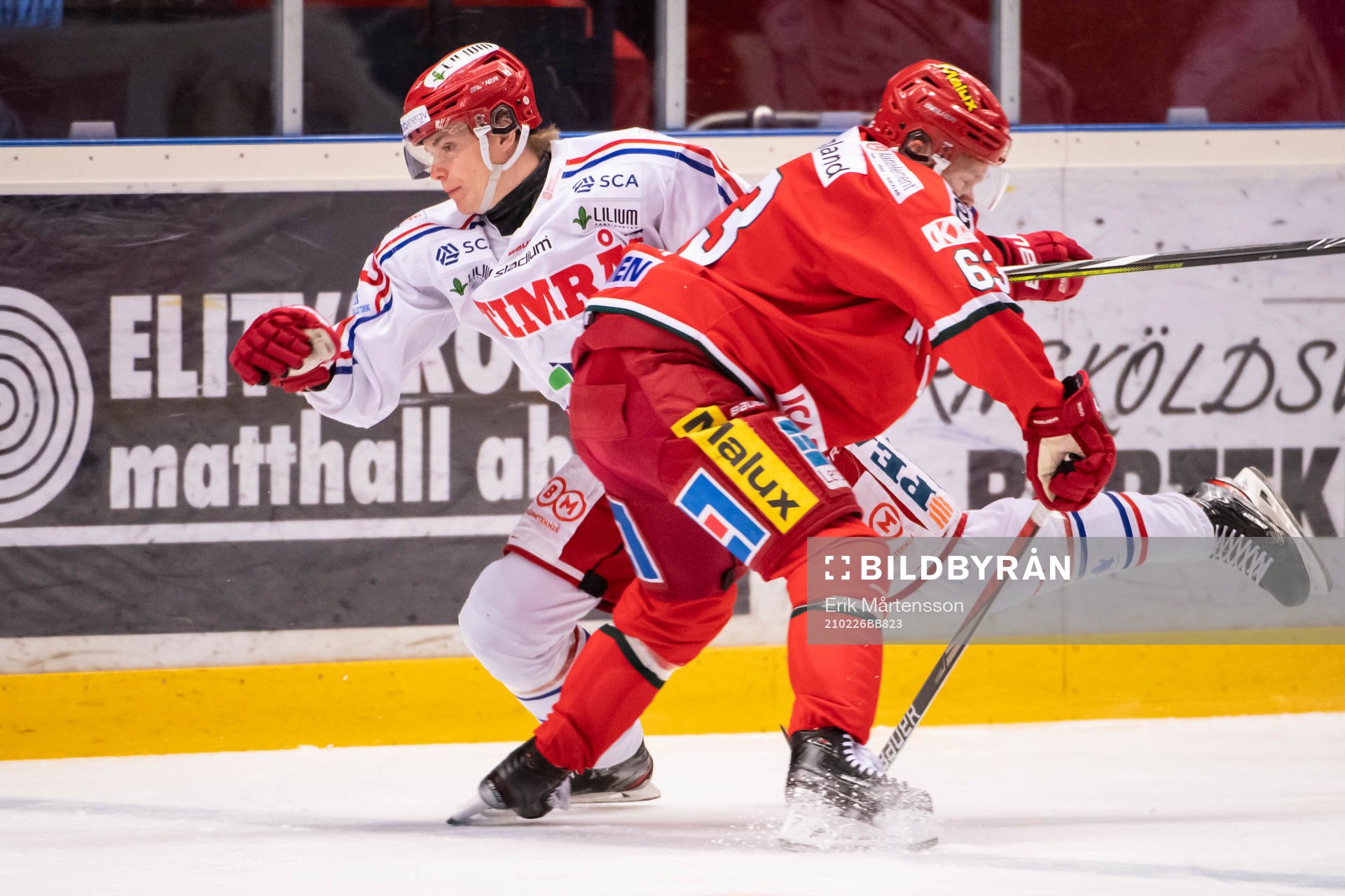 Timrås Erik Walli Walterholm och Modos Tommy Enström