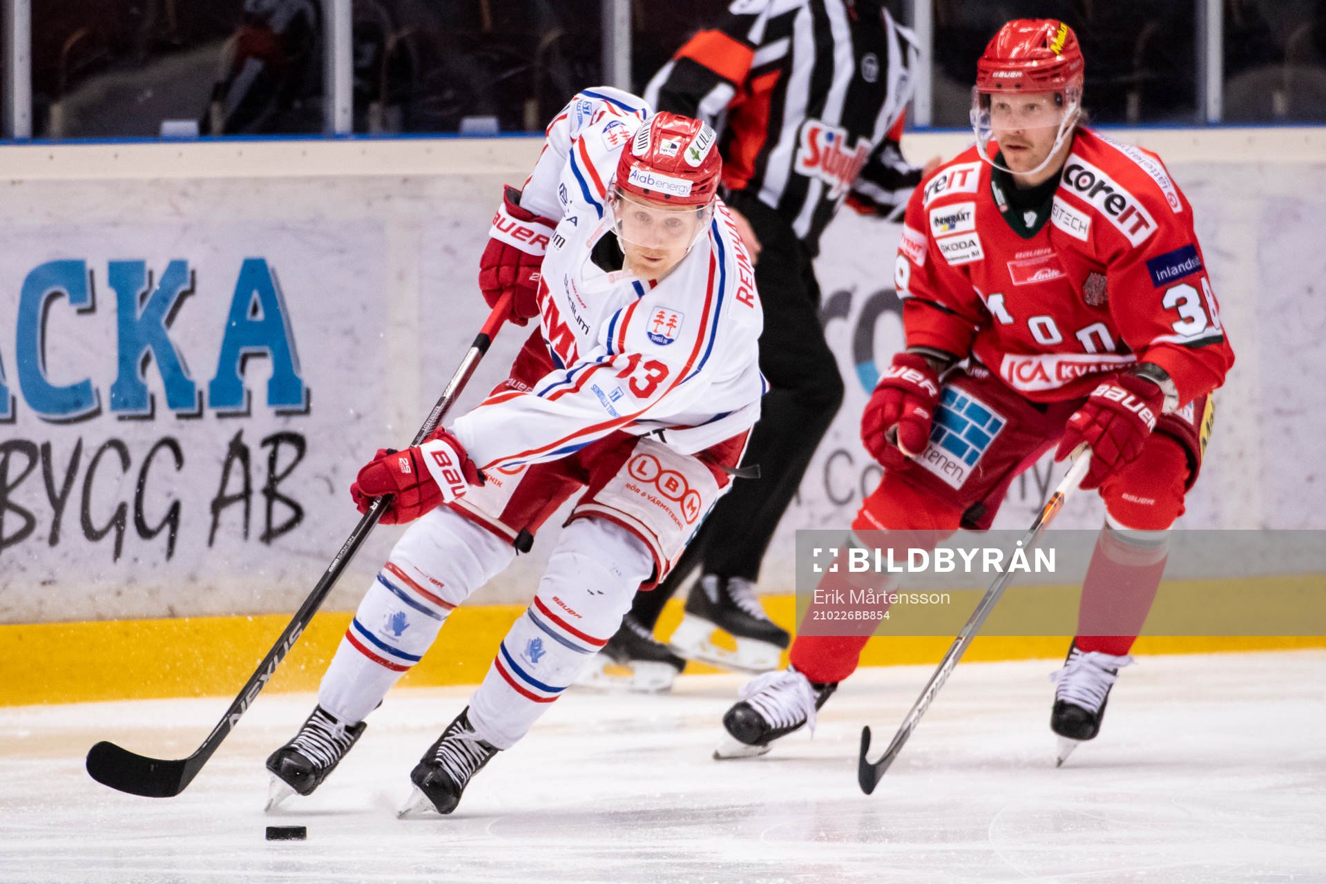 Timrås Hugo Reinhardt och Modos Alexander Ytterell