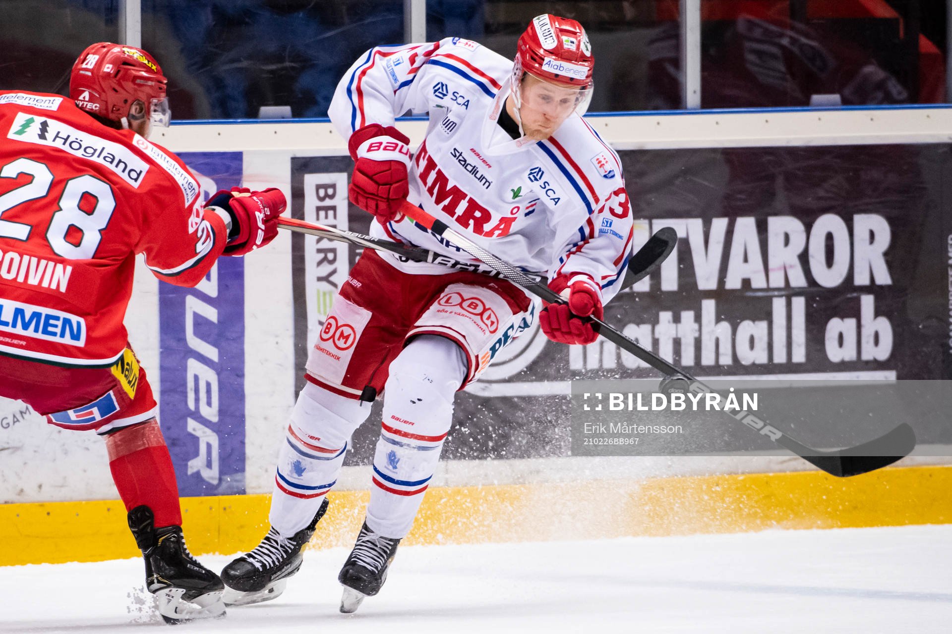 Modos Michael Boivin och Timrås Hugo Reinhardt