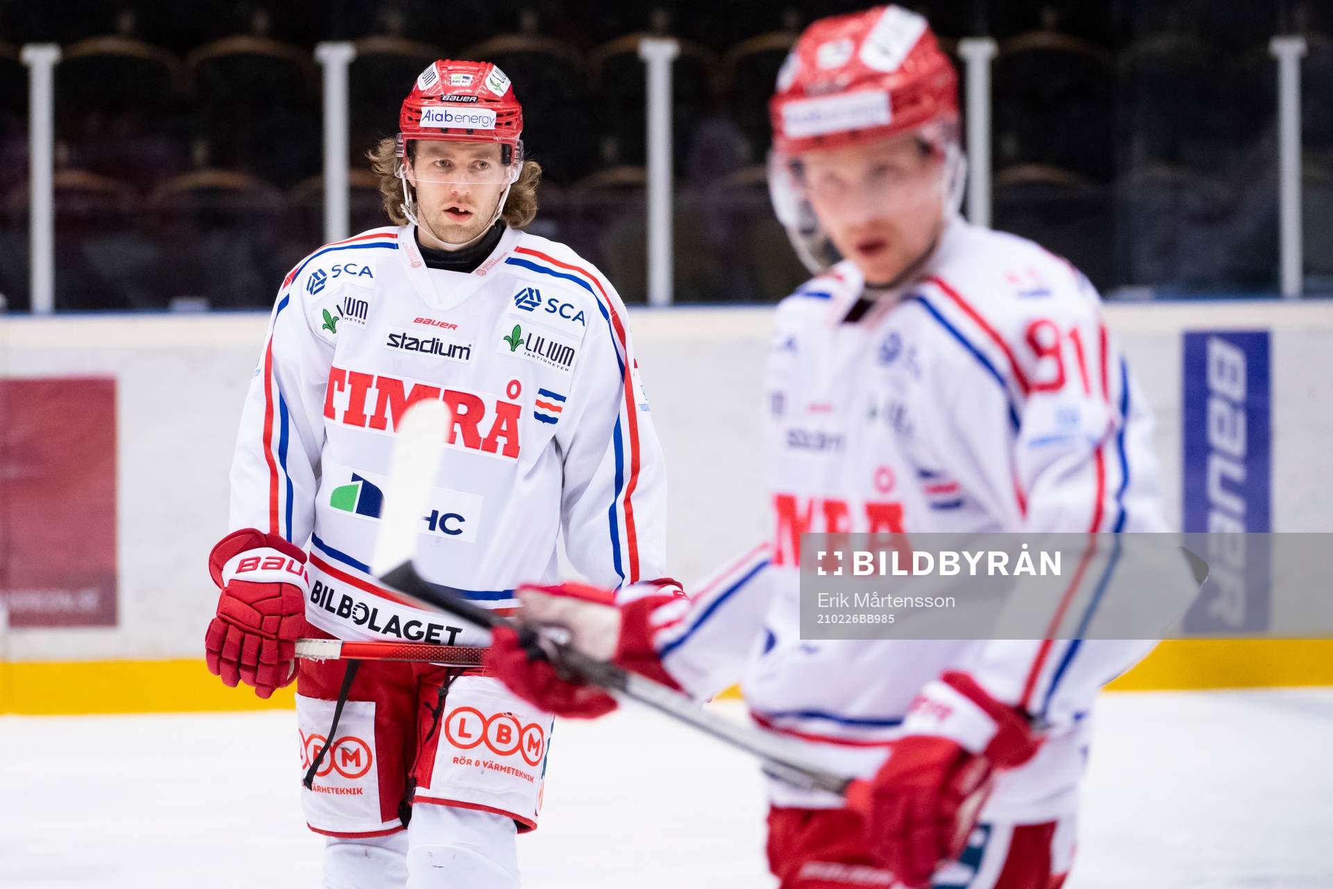 Timrås Albin Carlson och Jens Lööke