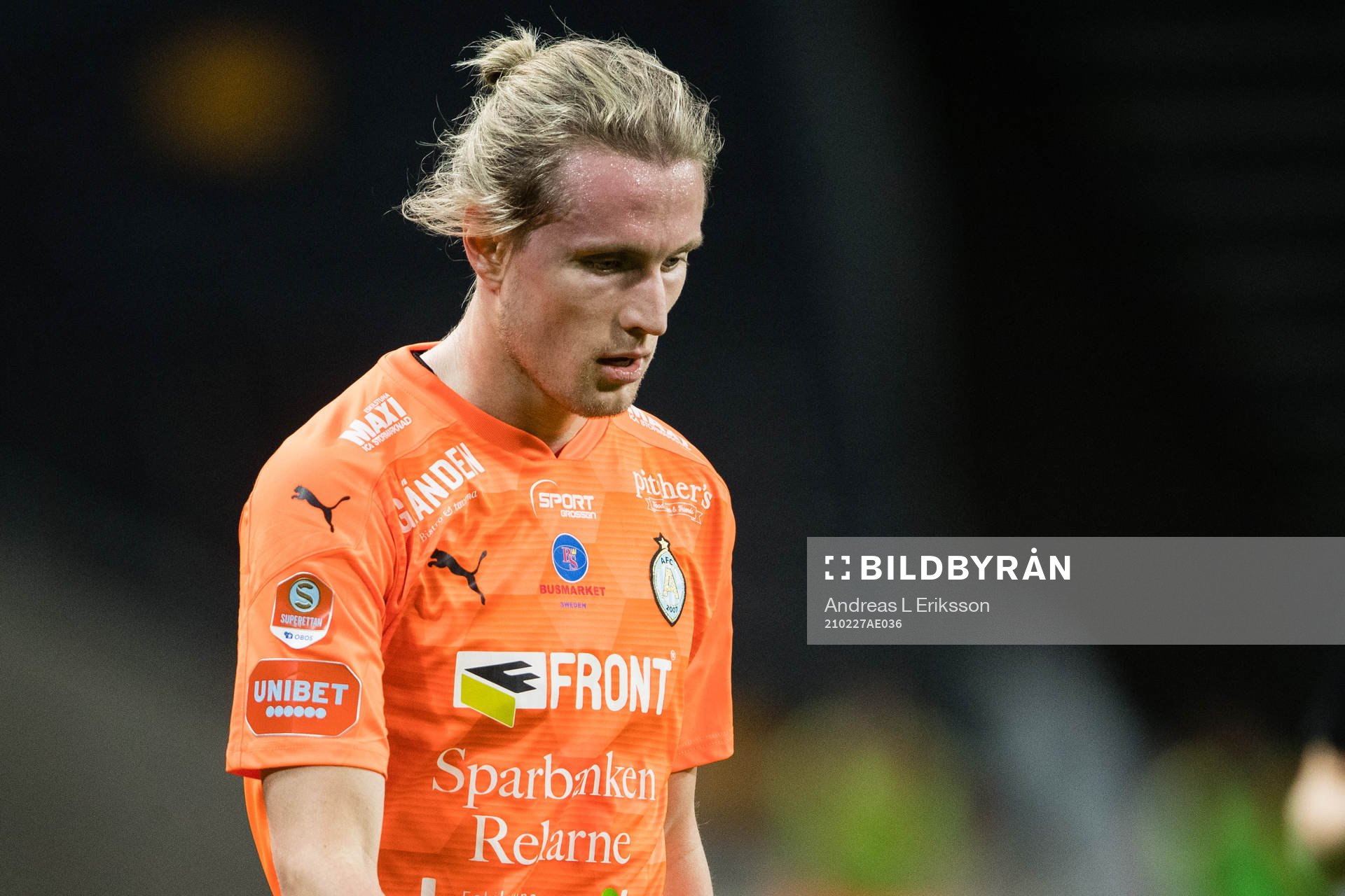 AFC Eskilstunas Viktor Götesson deppar