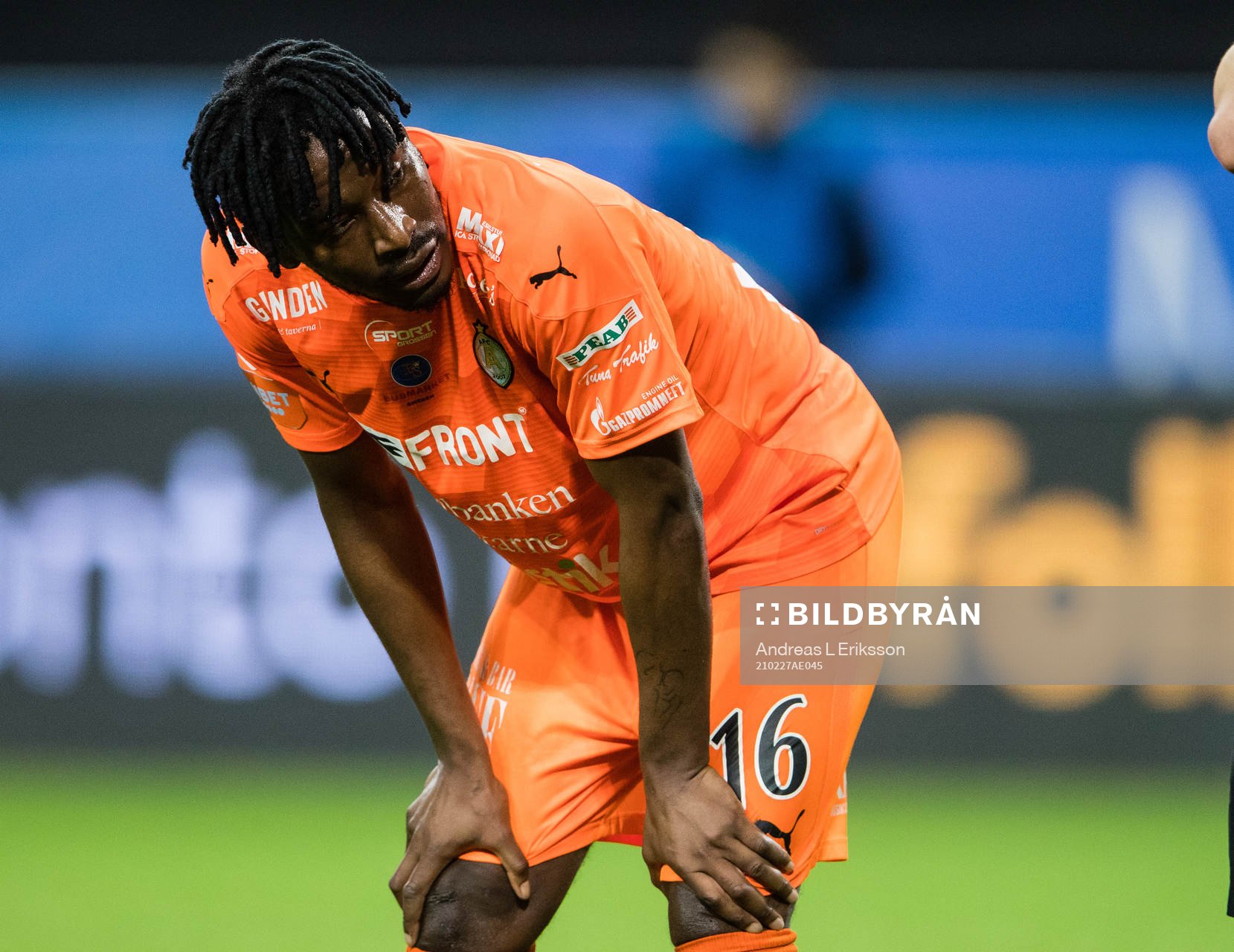 AFC Eskilstunas York Rafael deppar