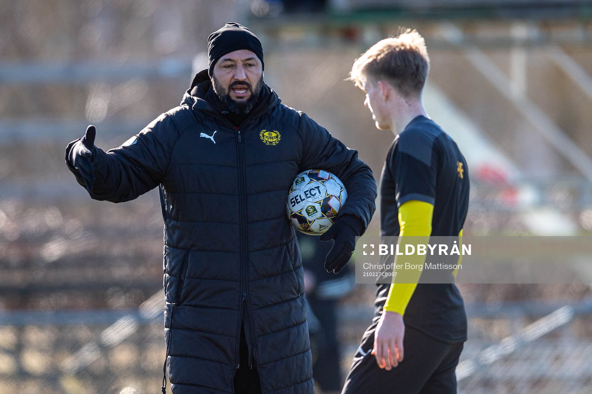Mjällbys assisterande tränare Juan Robledo