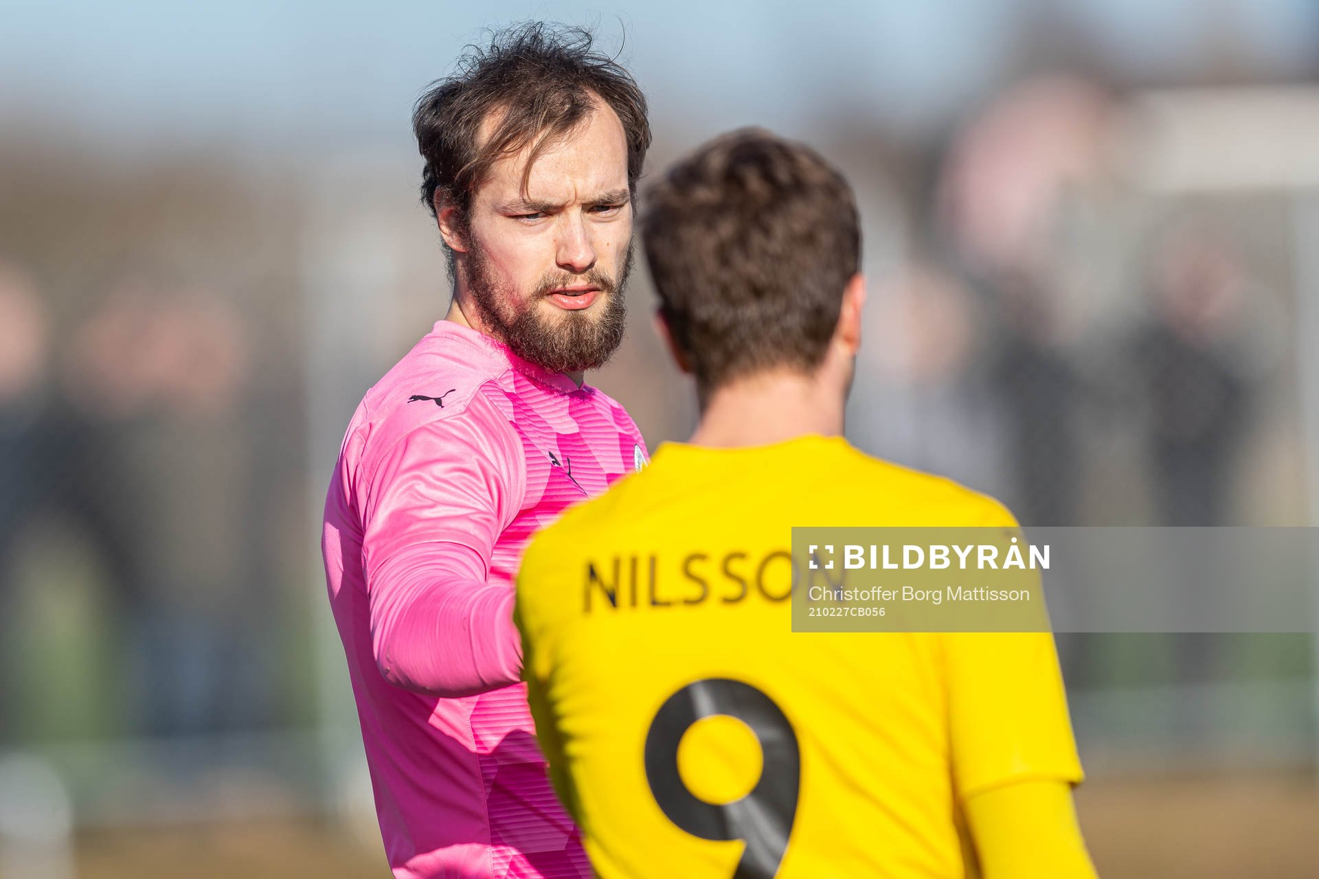 Mjällbys målvakt Carl-Johan Eriksson