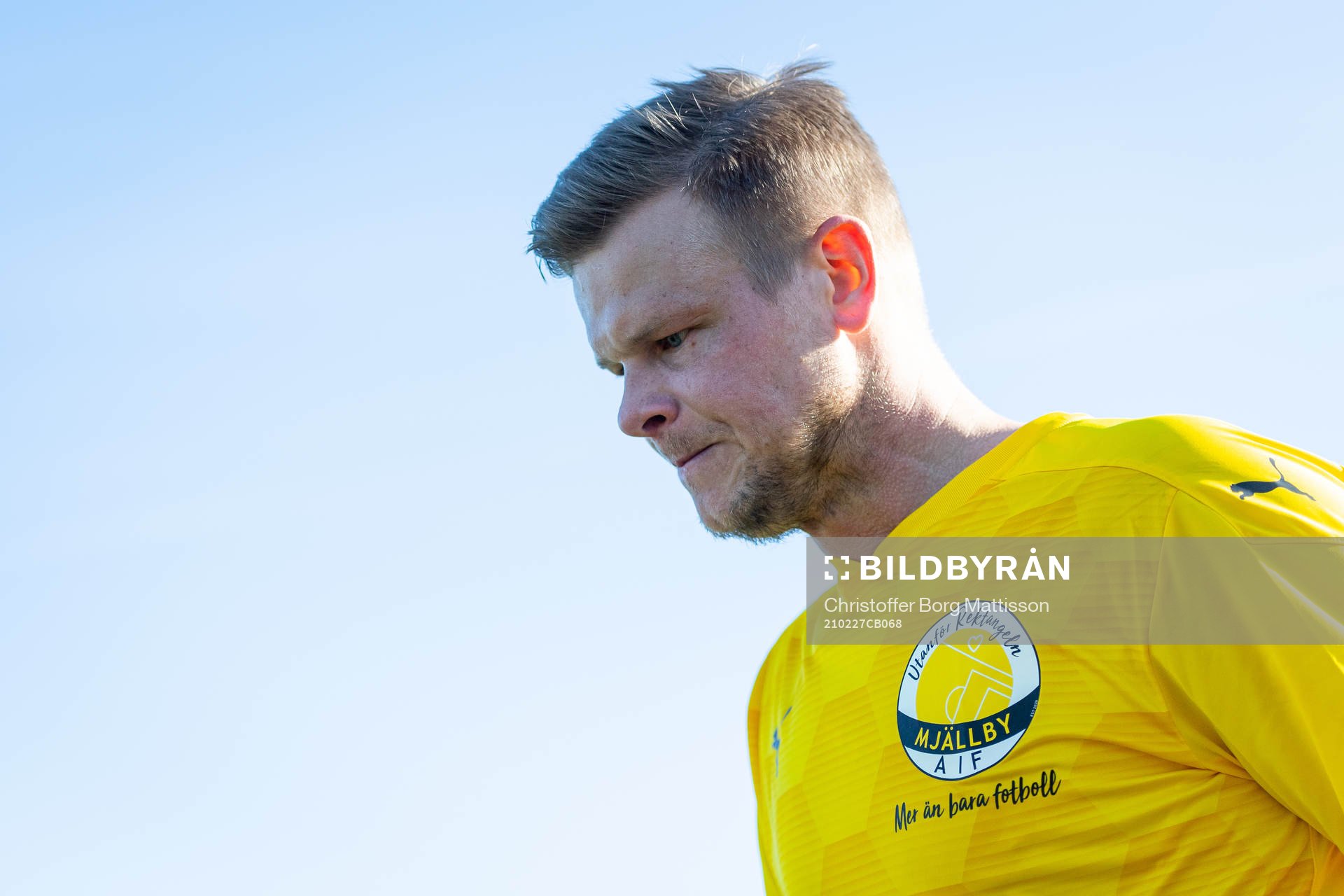 Mjällbys David Löfquist deppar