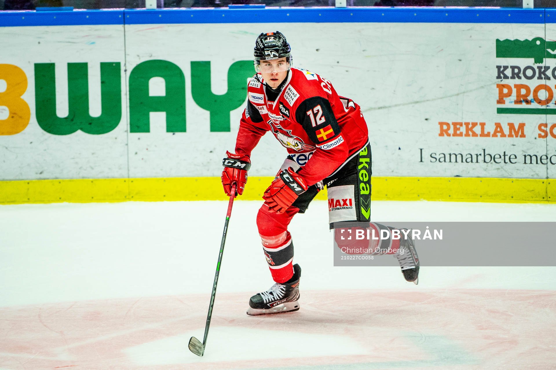 Malmö Redhawks Linus Cronholm
