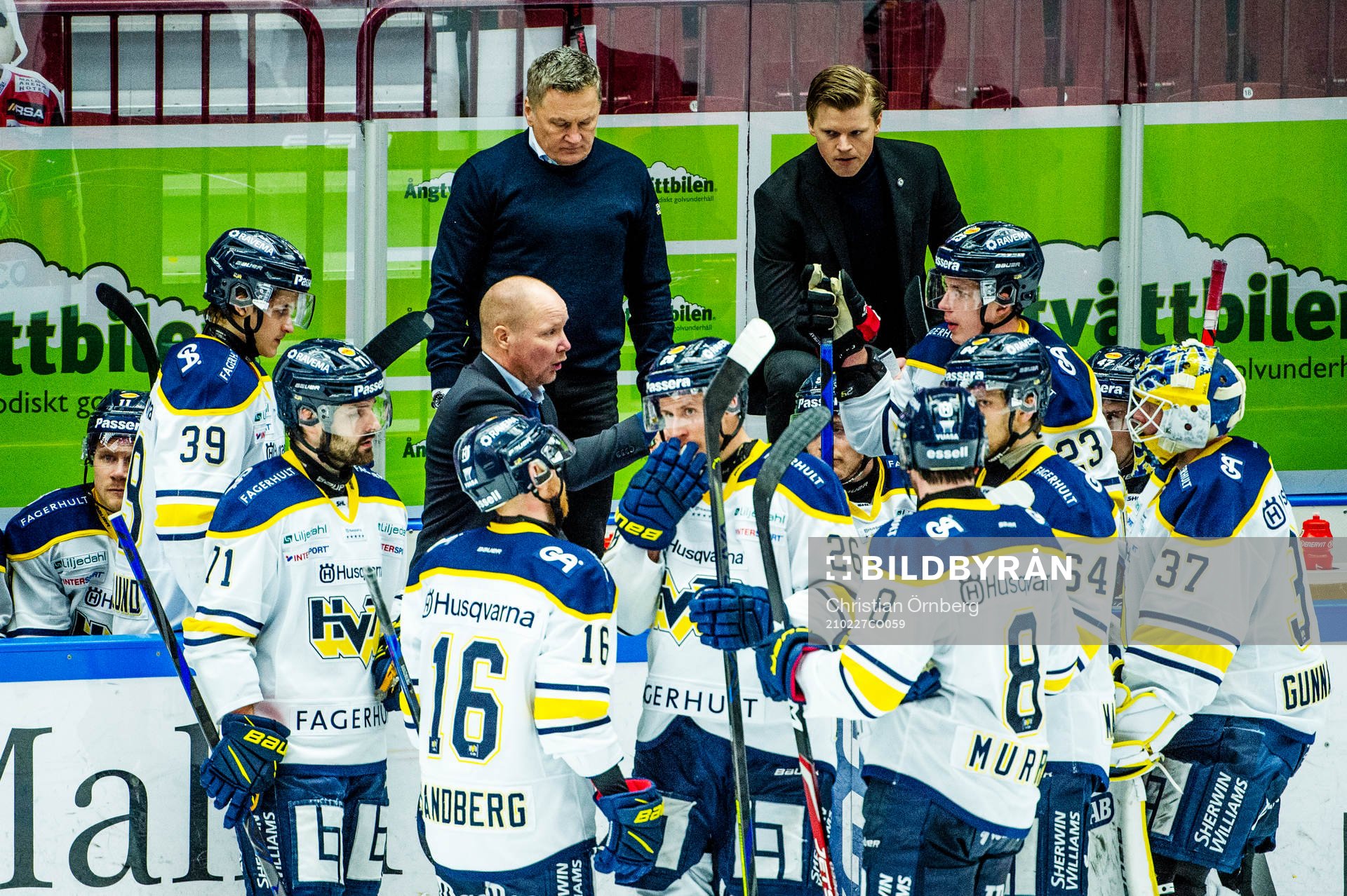 HV71 tar time out
