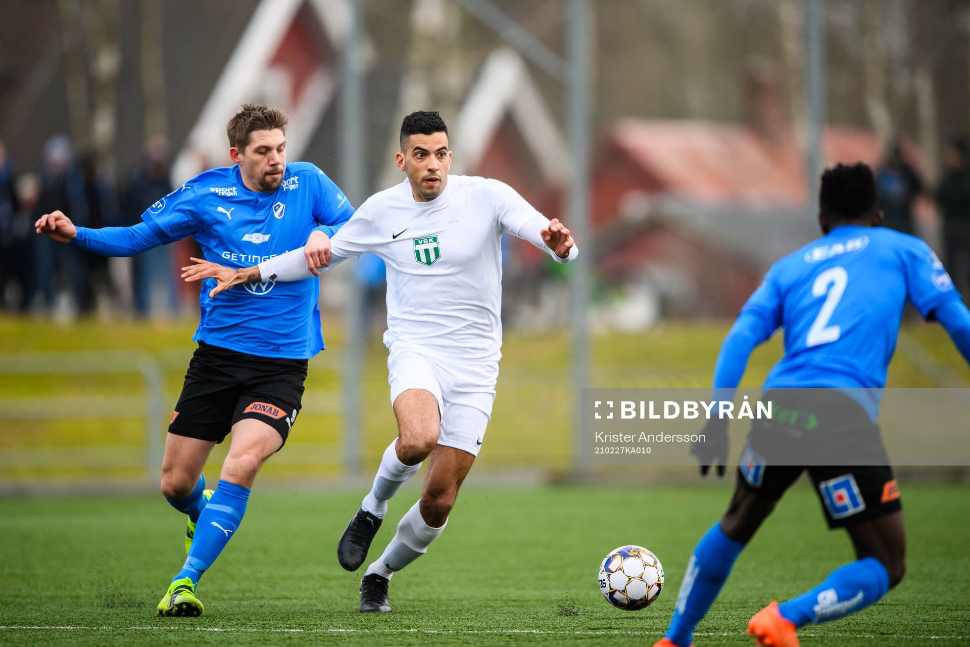 Halmstads Mikael Boman och Västerås Pedro Ribeiro