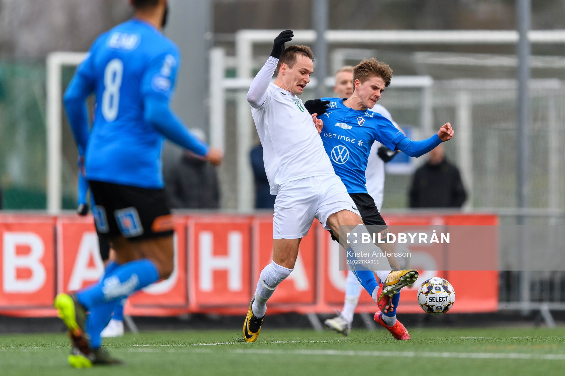 Västerås Viktor Prodell och Halmstads Erik Ahlstrand