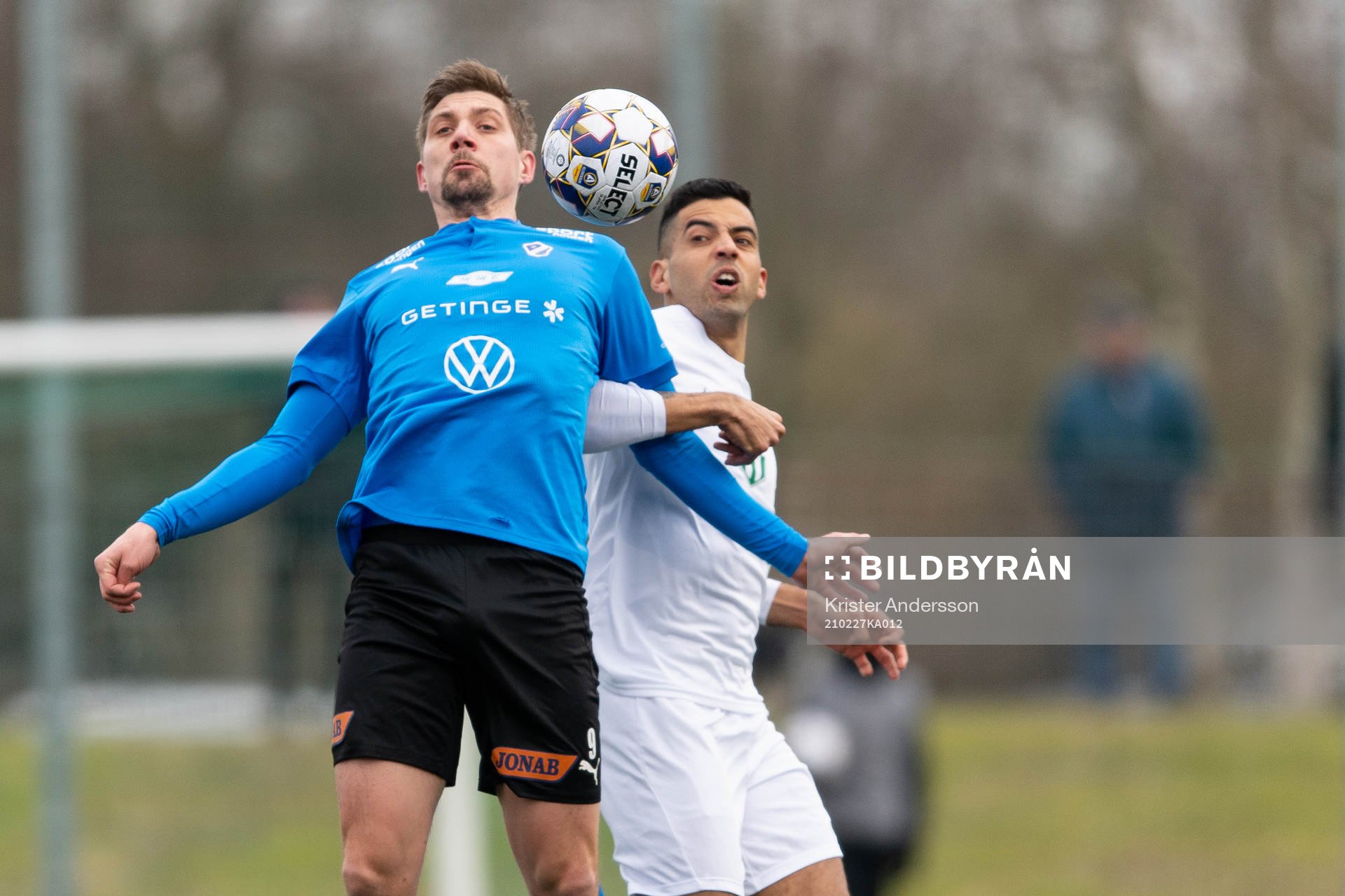 Halmstads Mikael Boman och Västerås Pedro Ribeiro
