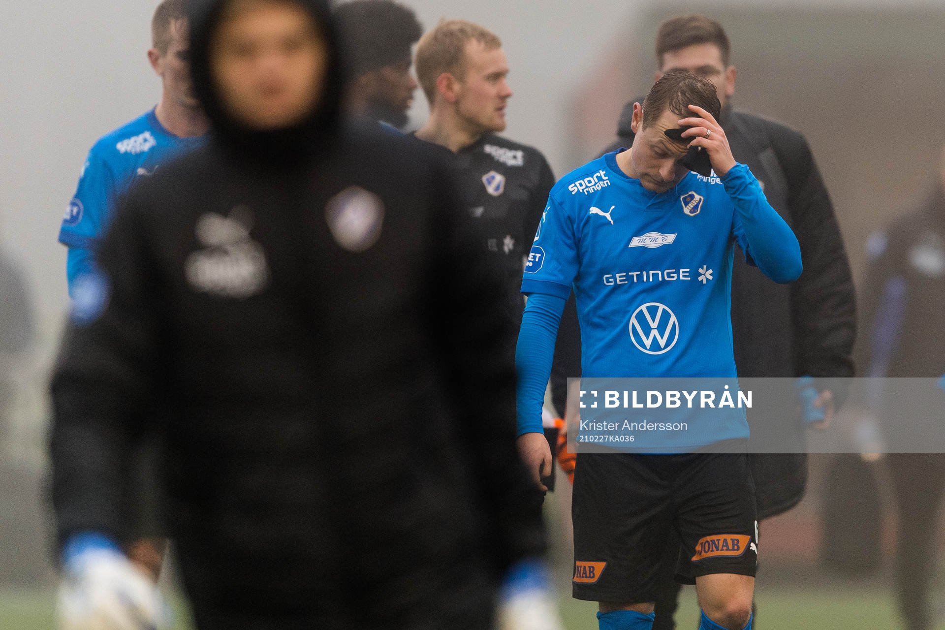 Halmstads Joel Allansson deppar