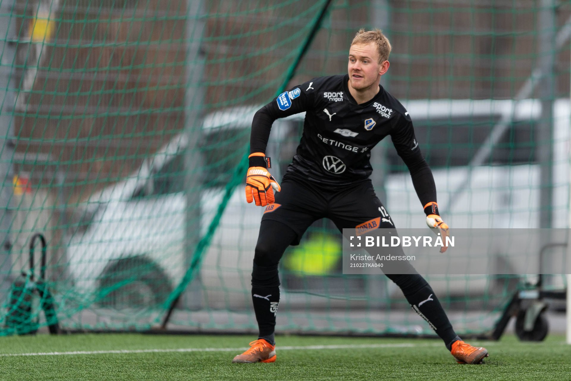 Halmstads målvakt Malte Påhlsson