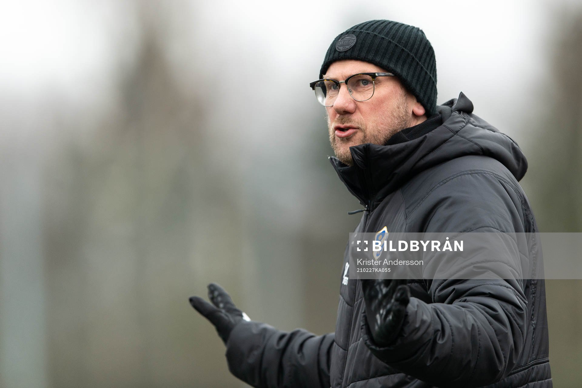 Halmstads tränare Magnus Haglund
