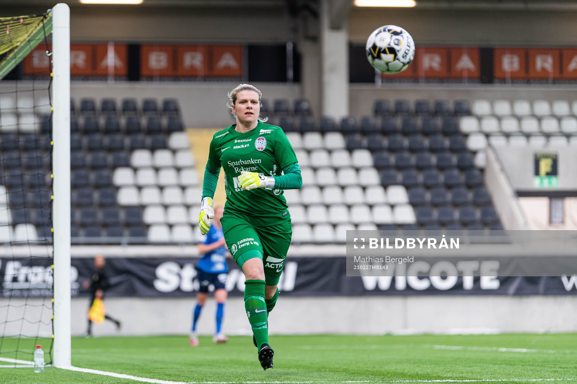 Eskilstunas målvakt Emelie Lundberg