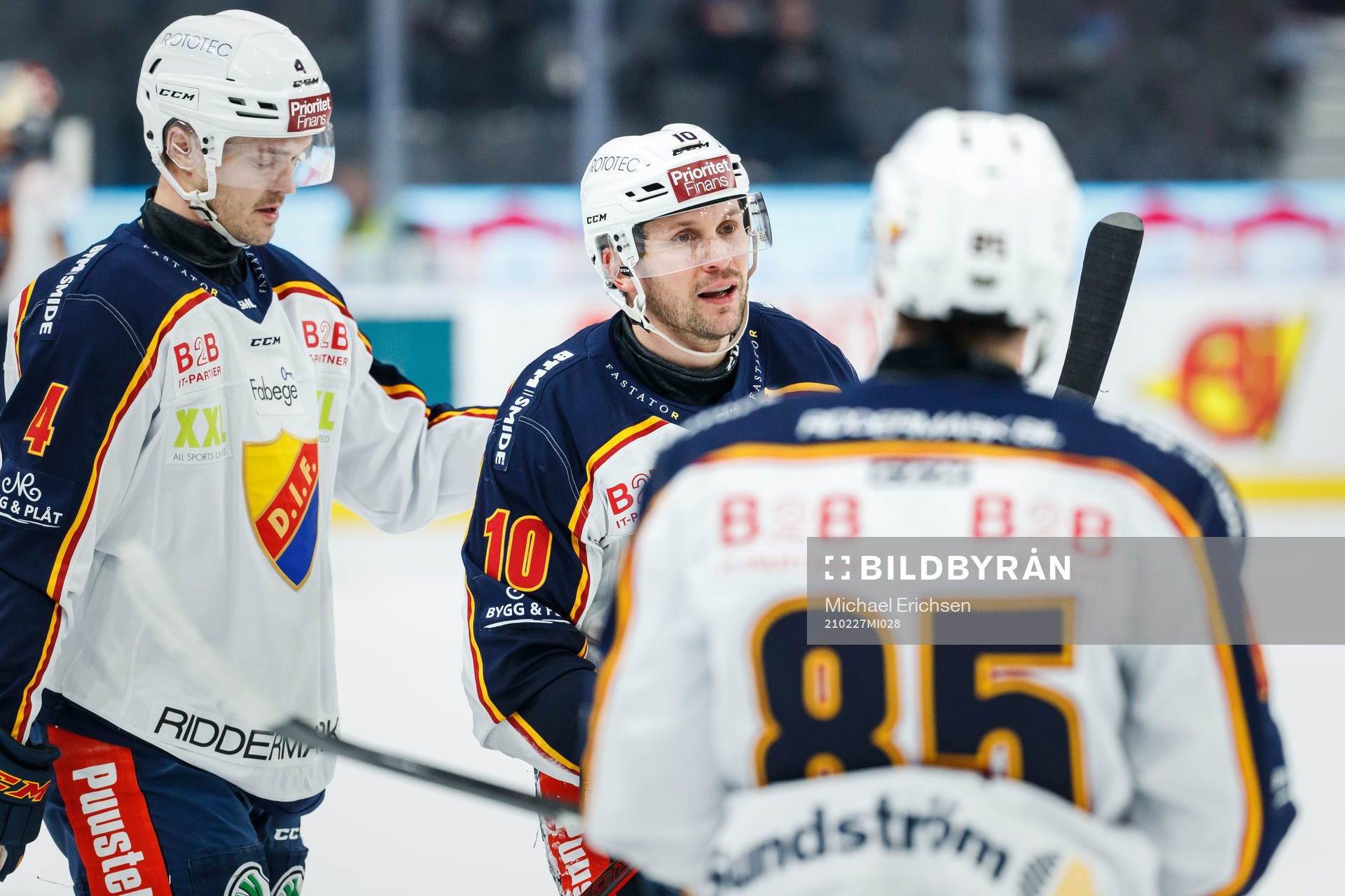 Djurgårdens Niclas Bergfors jublar