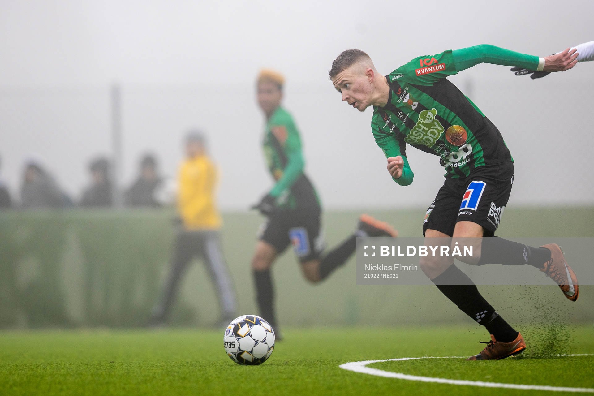 Varbergs Rasmus Cronvall mot Örgrytes Abdoul Razak