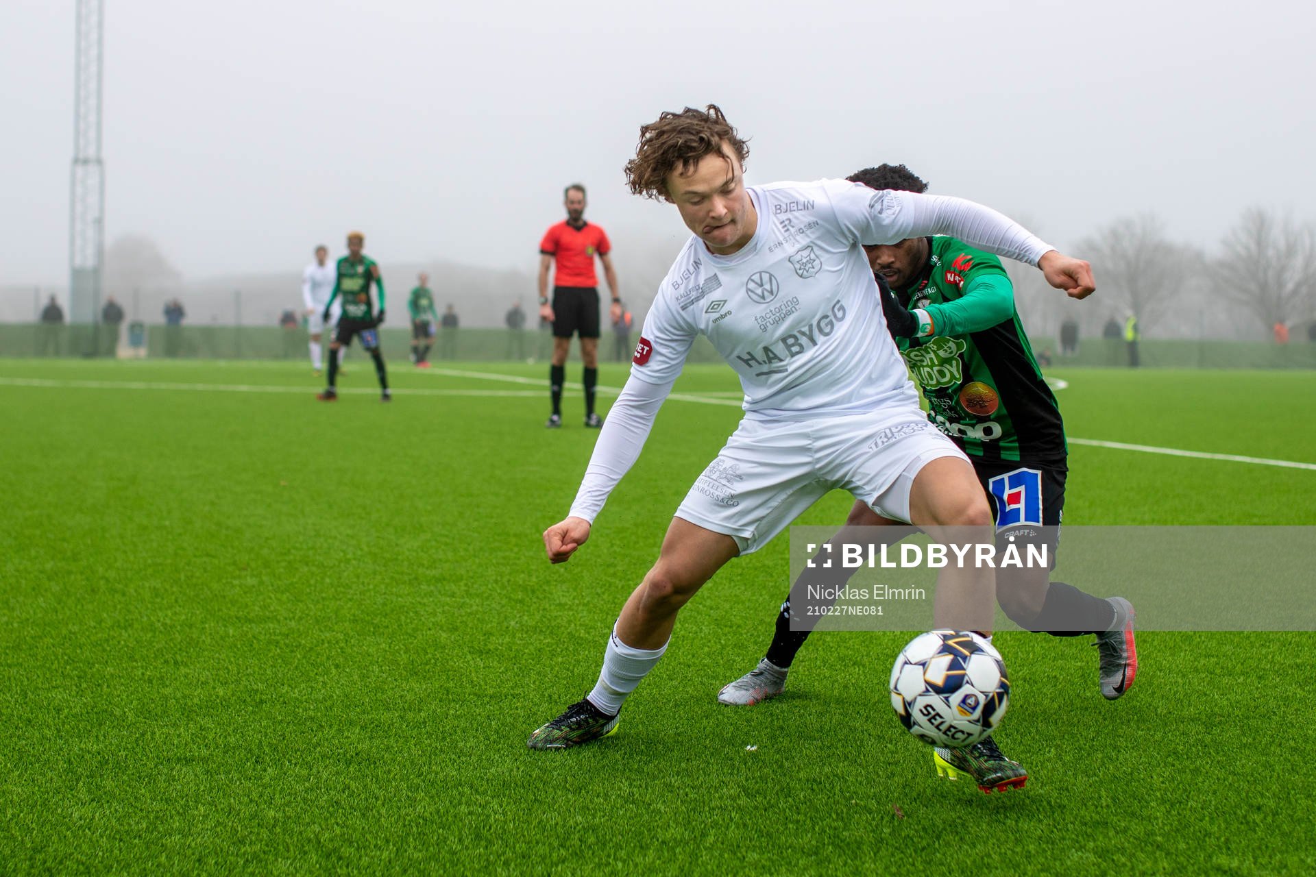 Örgrytes Herman Sjögrell mot Varbergs Adama Fofana