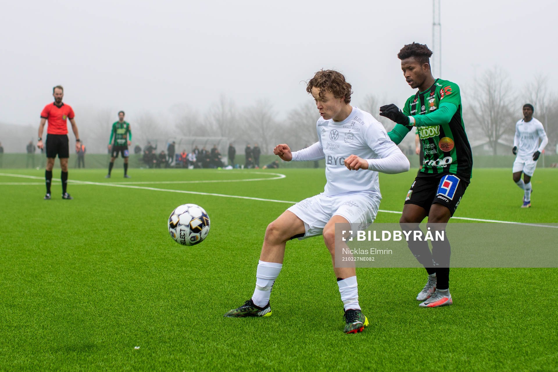 Örgrytes Herman Sjögrell mot Varbergs Adama Fofana