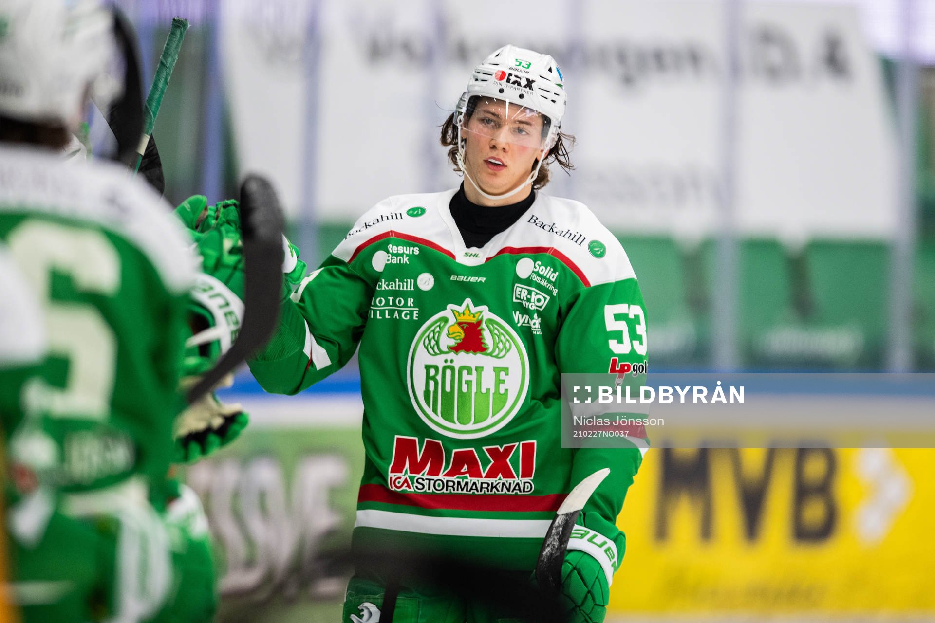 Rögles Moritz Seider jublar