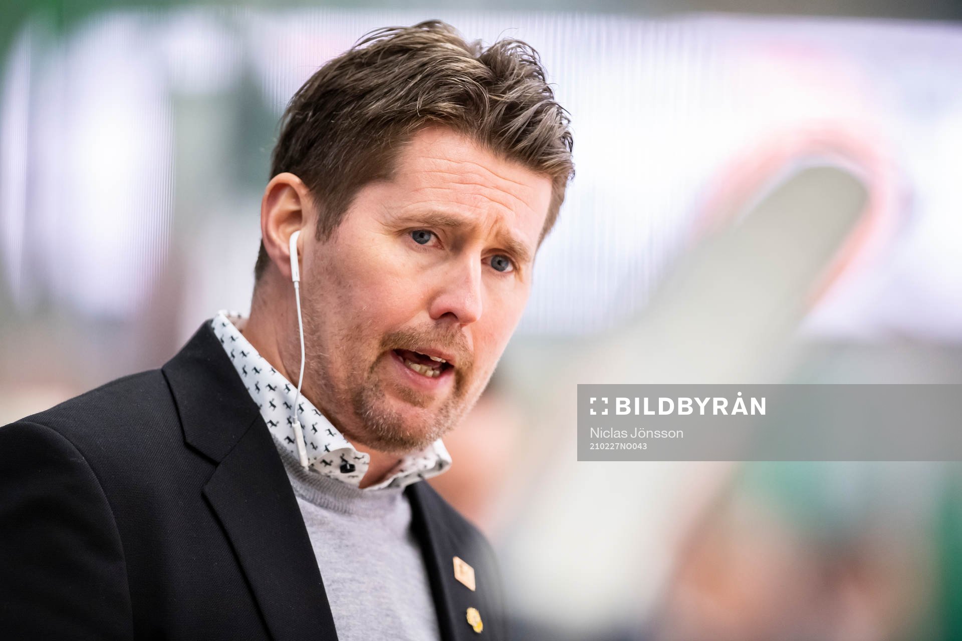 Skellefteås tränare Stefan Klockare