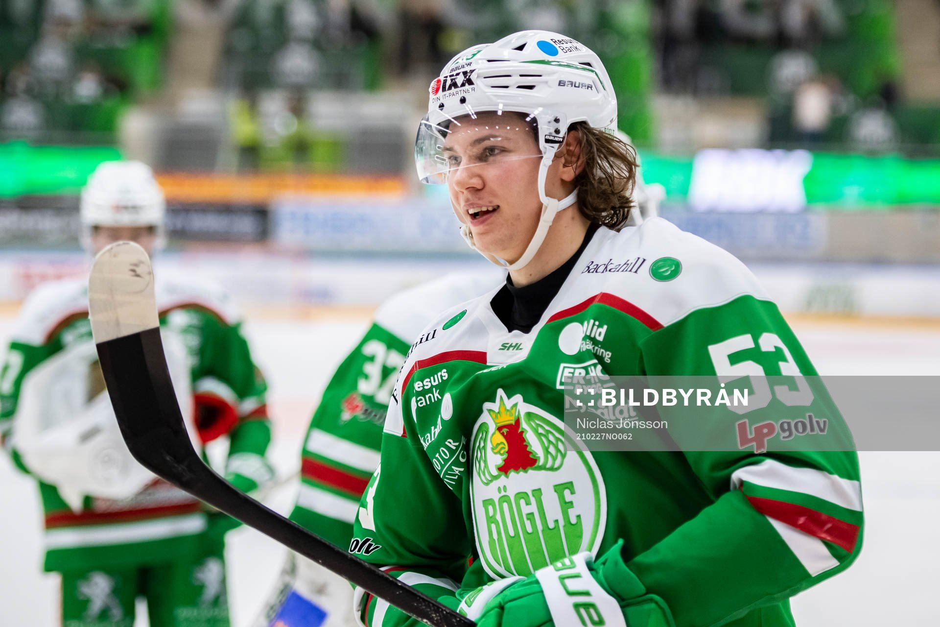 Rögles Moritz Seider jublar