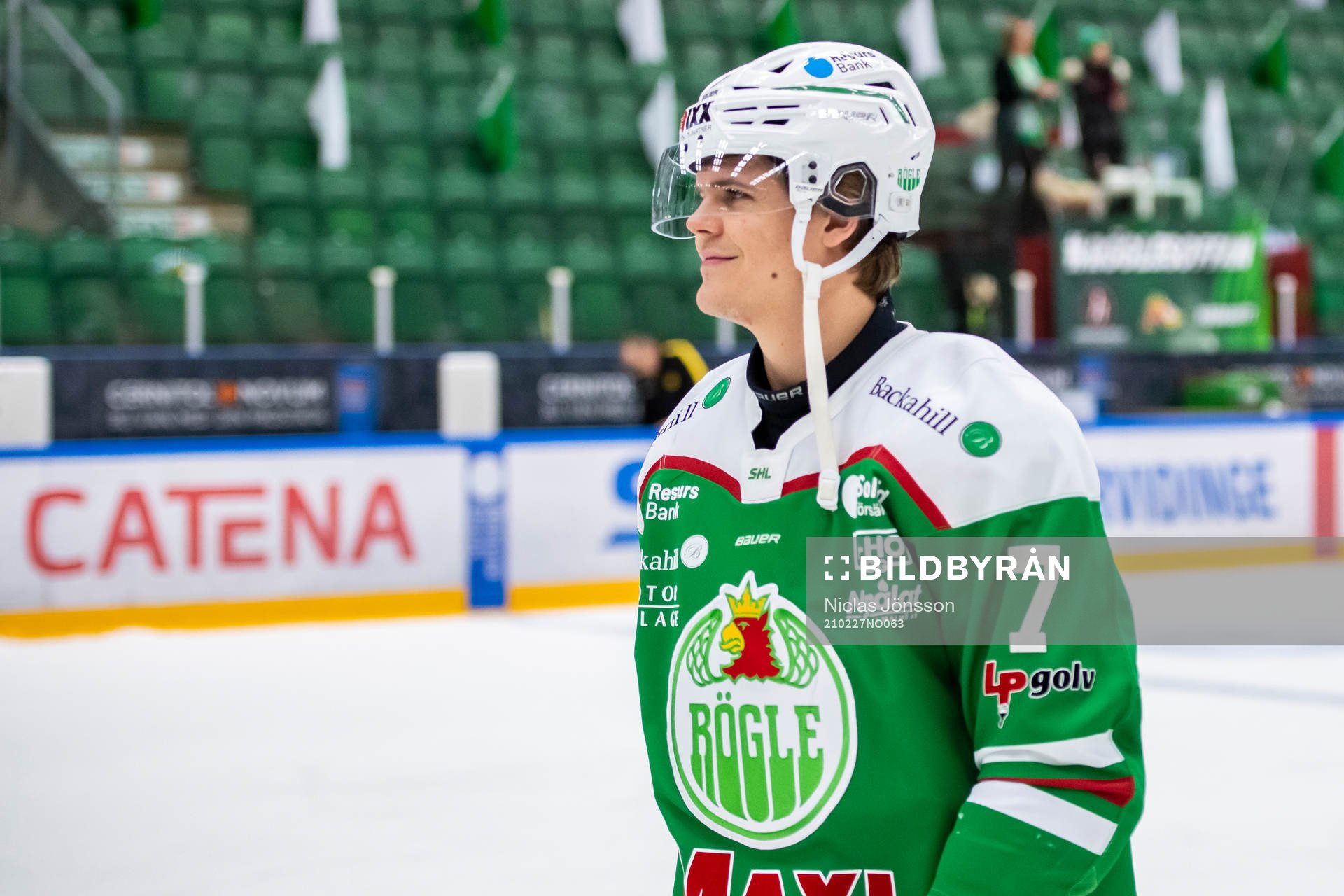 Rögles Erlend Lesund jublar
