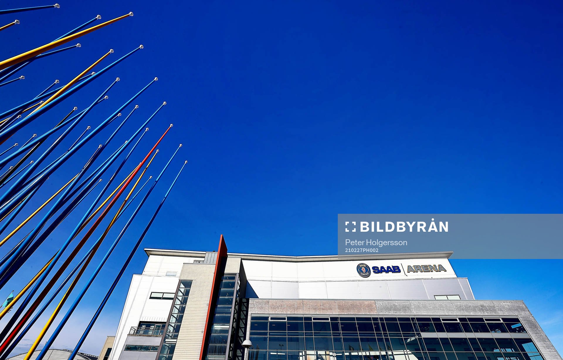 SAAB Arena före ishockeymatchen i SHL mellan Linköping