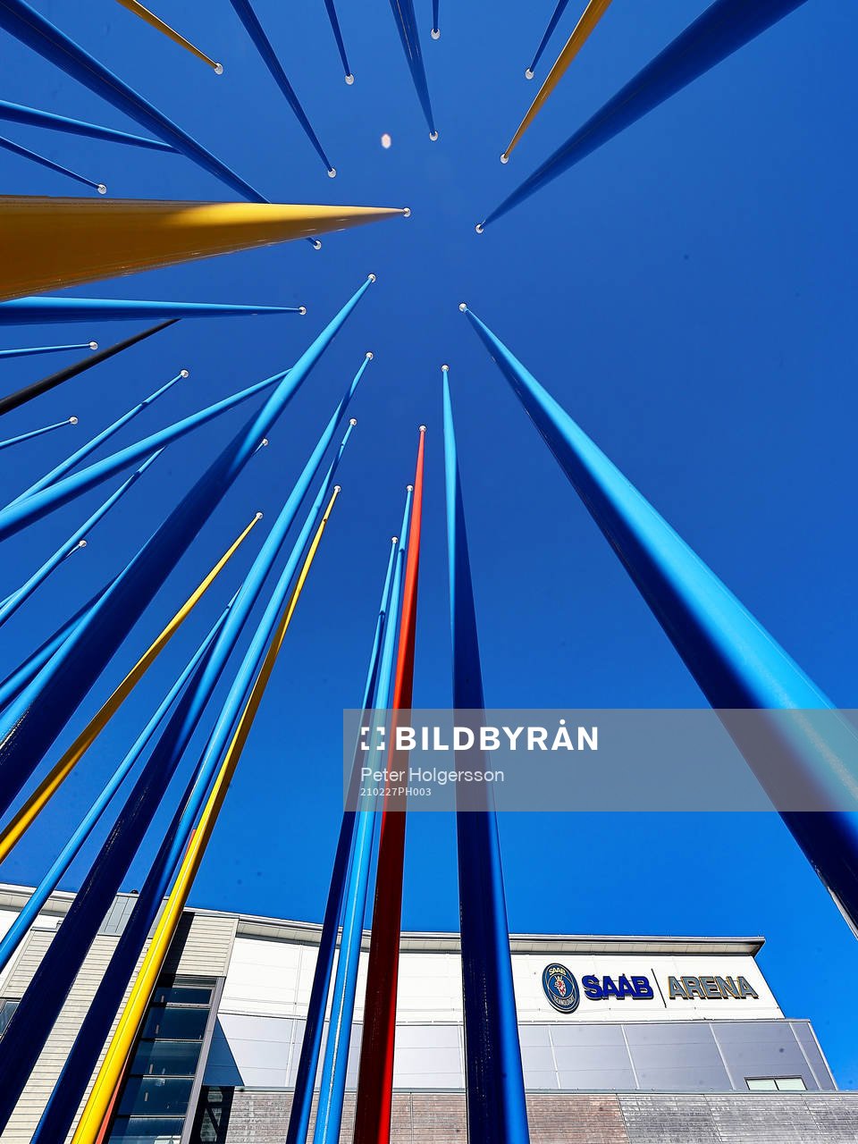 SAAB Arena före ishockeymatchen i SHL mellan Linköping