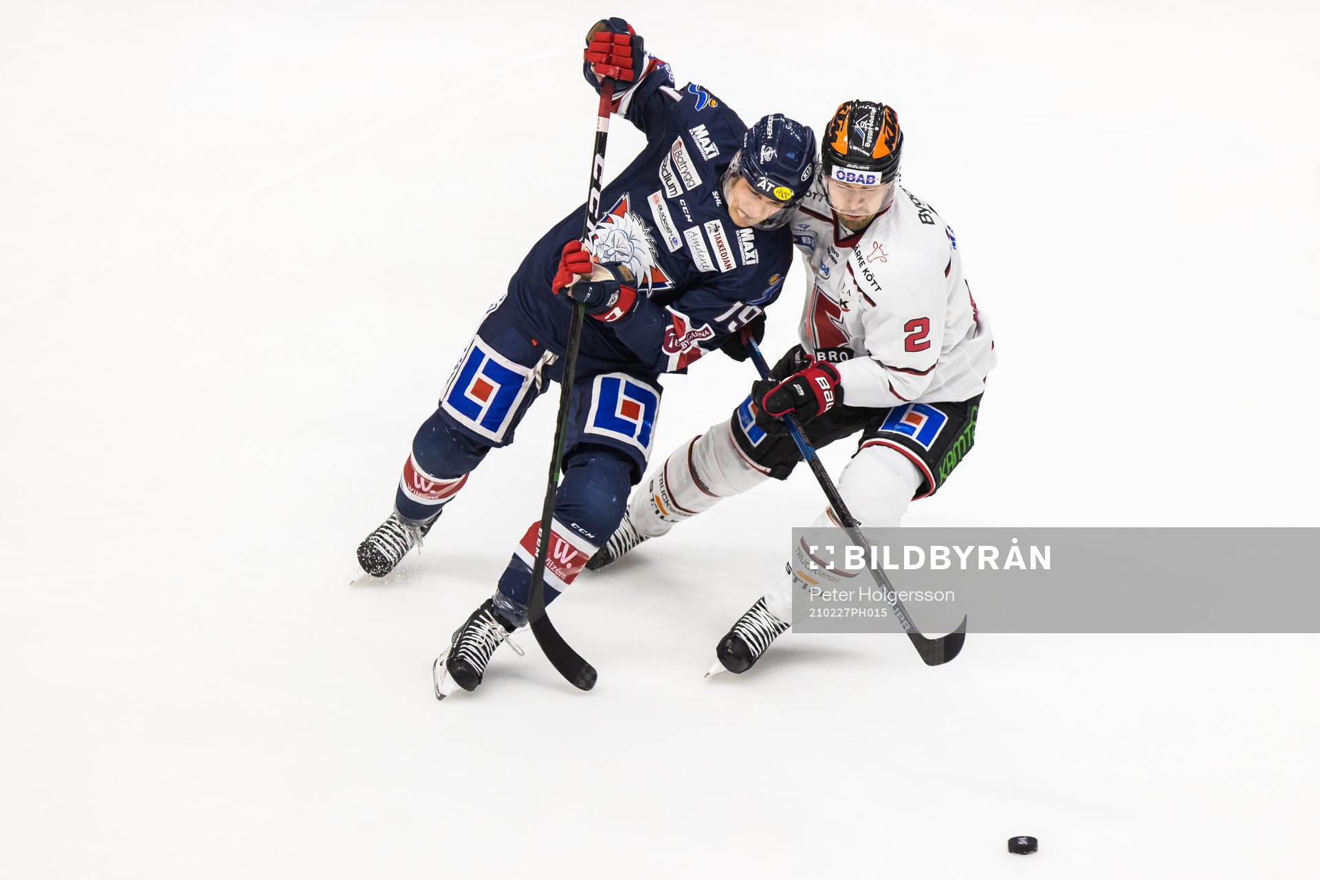 Linköpings Patrik Lundh och Örebros Rasmus Rissanen