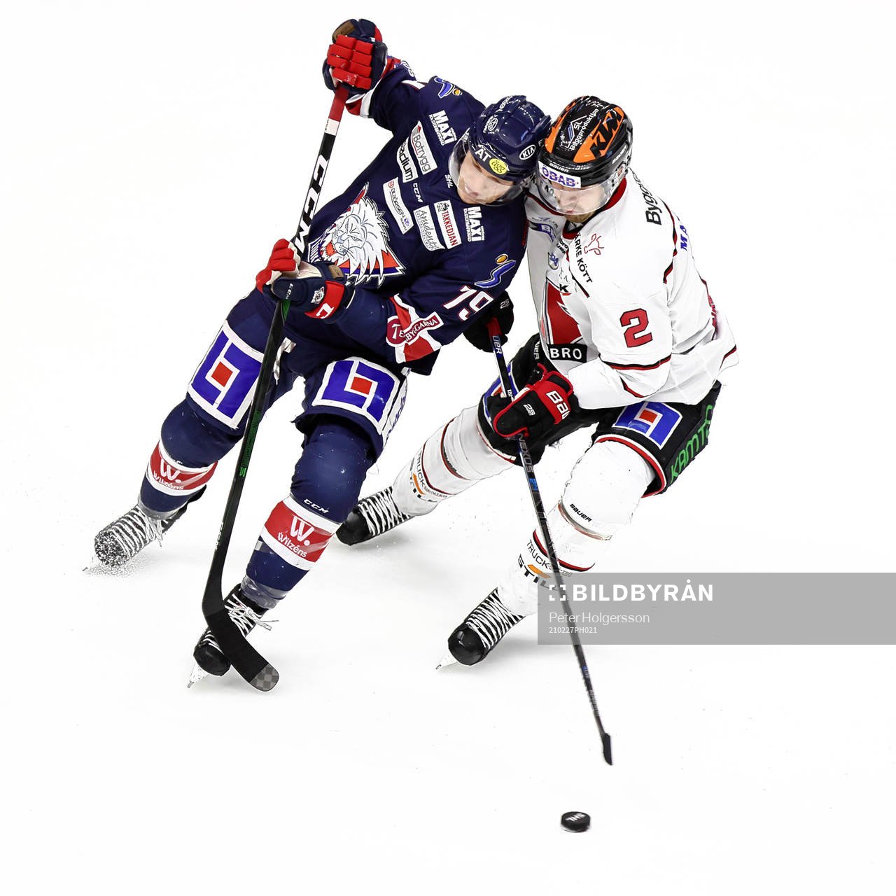 Linköpings Patrik Lundh och Örebros Rasmus Rissanen