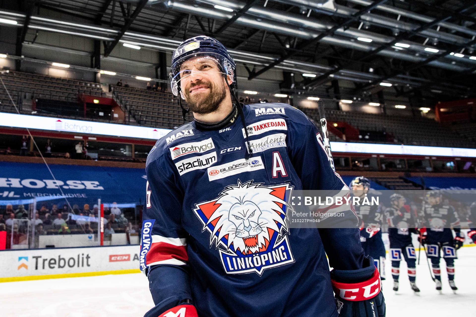 Linköpings Jonas Holös jublar