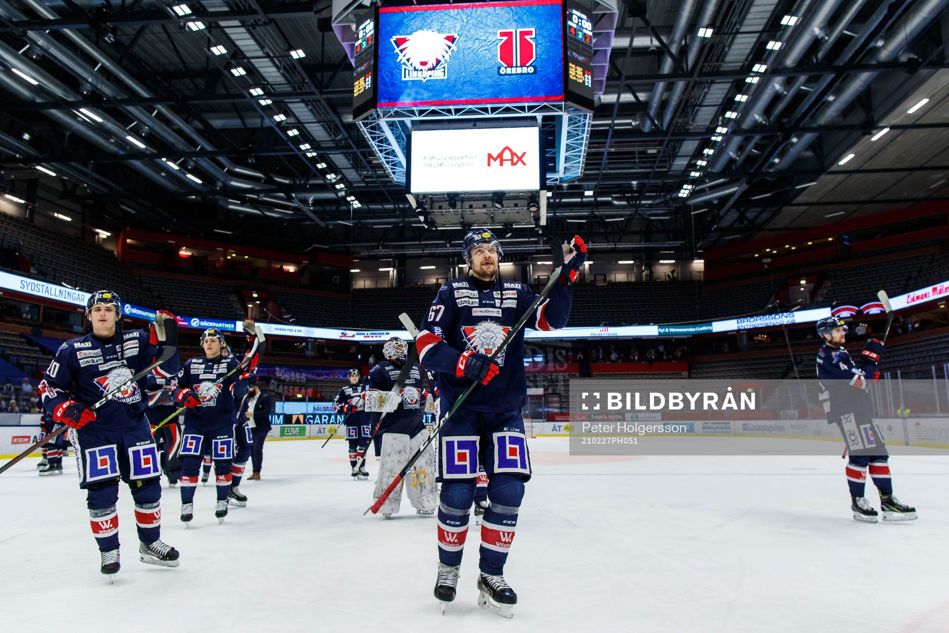 Linköpings Jarno Kärki jublar