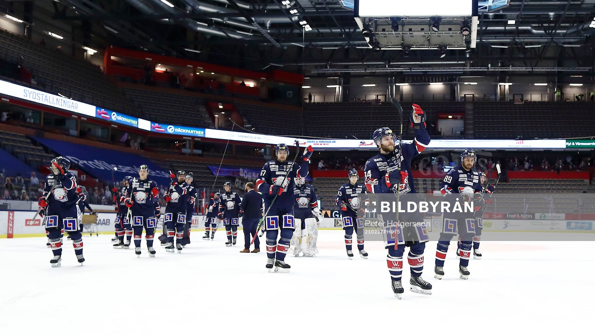 Linköping med Jimmy Andersson jublar