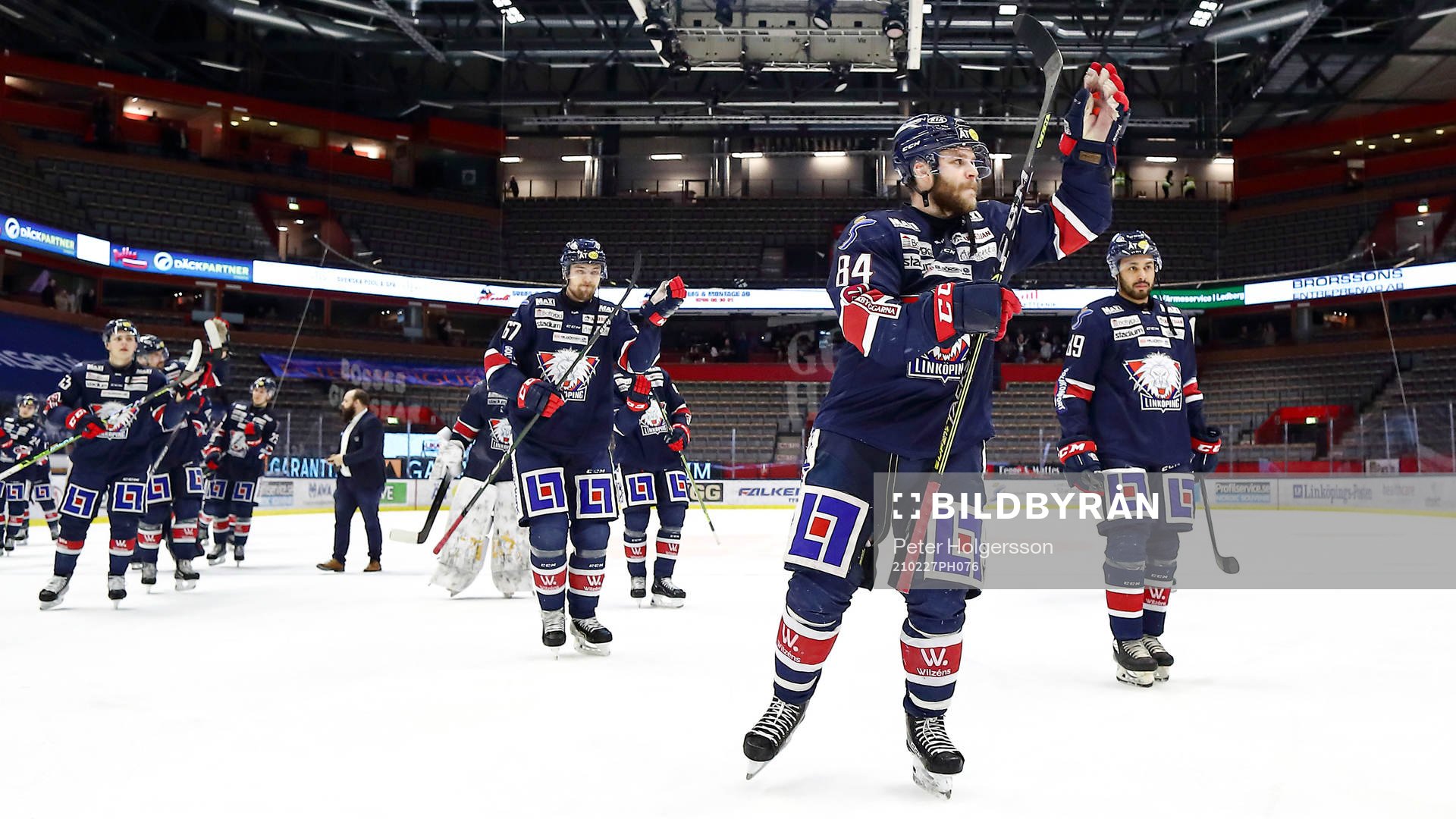 Linköping med Jimmy Andersson jublar