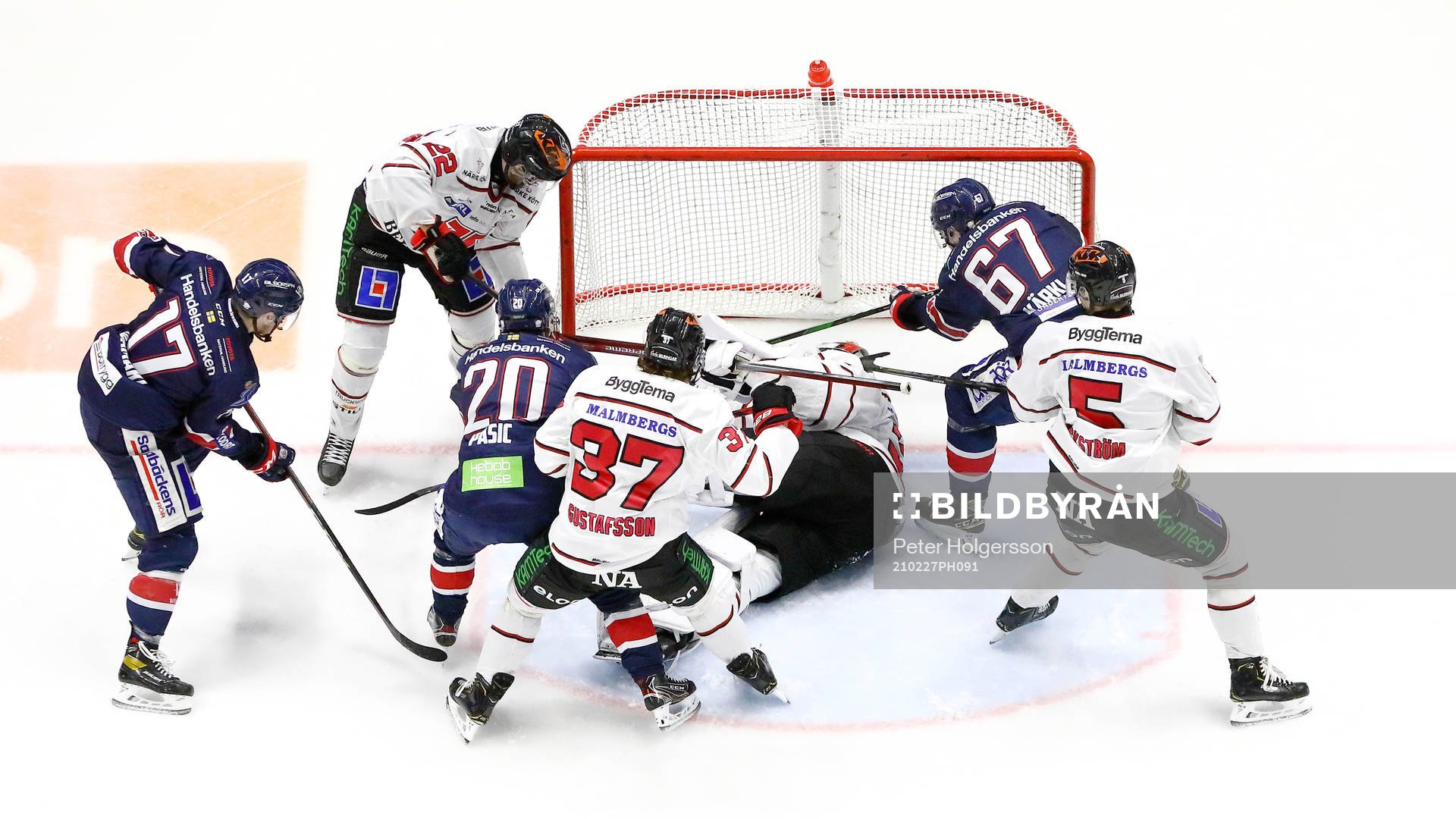 Mål 2-1 av Linköpings Jarno Kärki