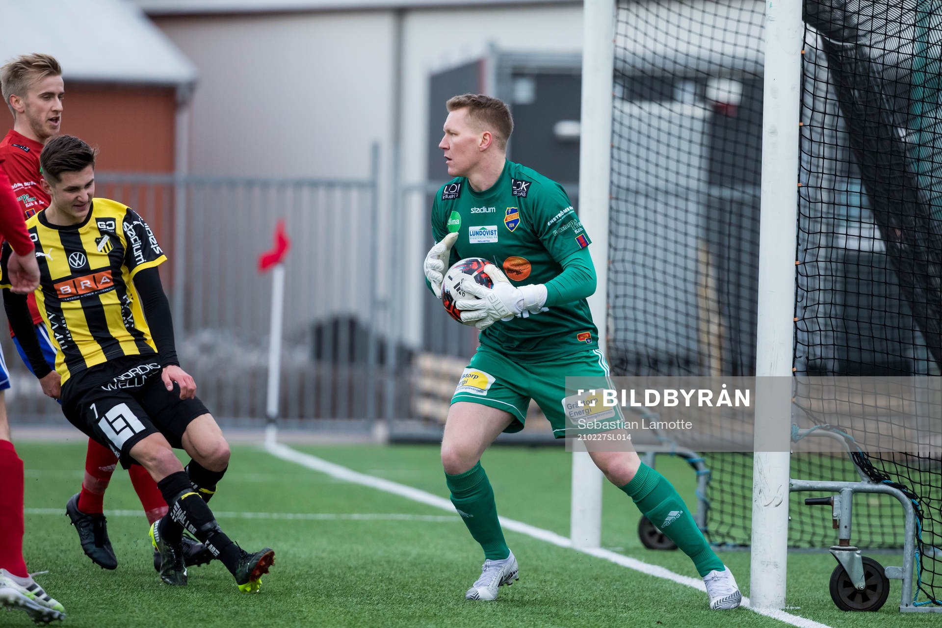 Gauthiods målvakt Niklas Eriksson