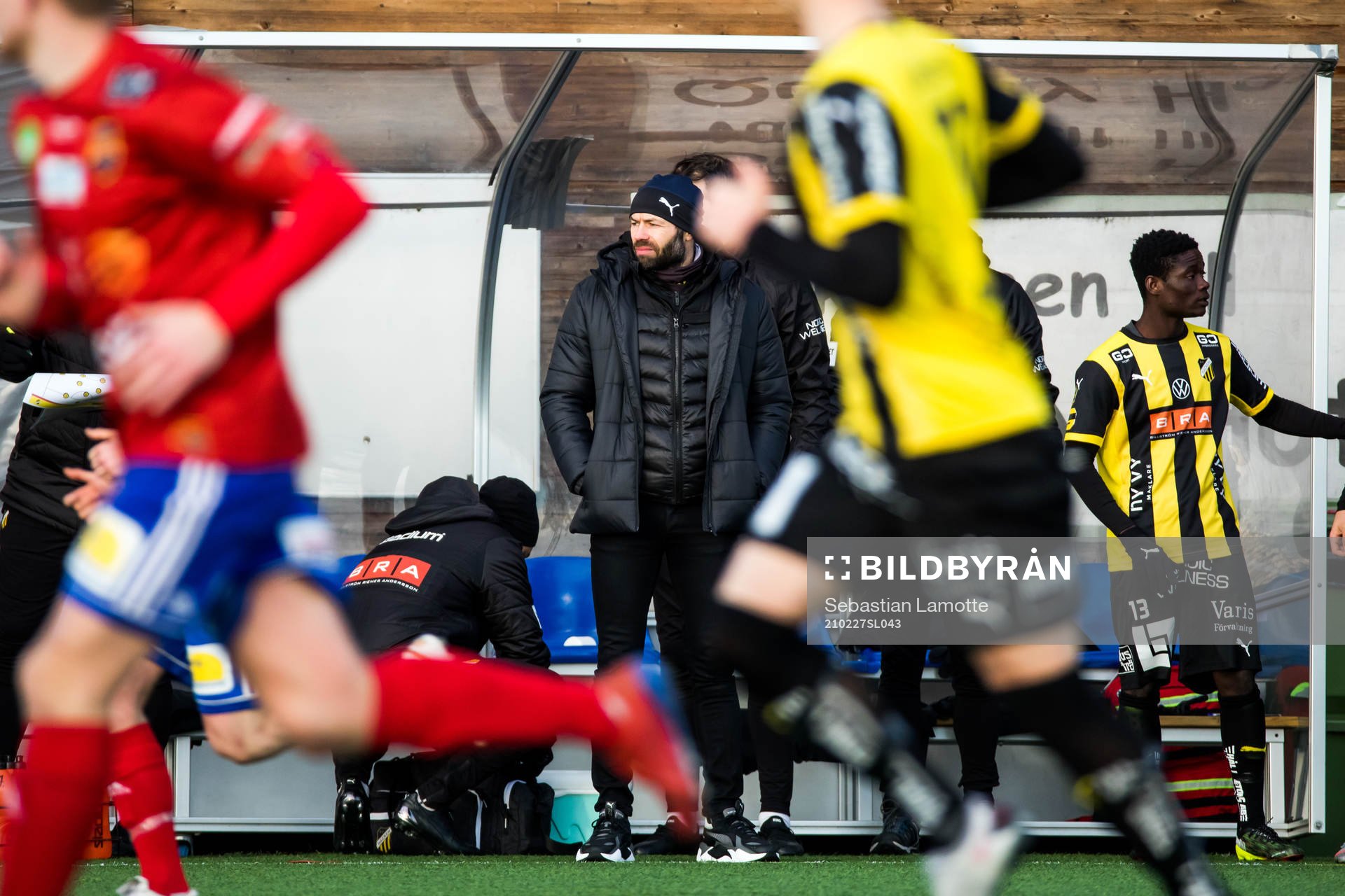 Häckens tränare Andreas Alm