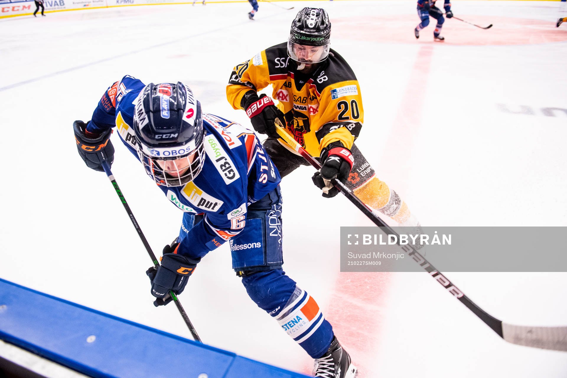 Luleås Jack Connolly och Växjös Victor Stjernborg