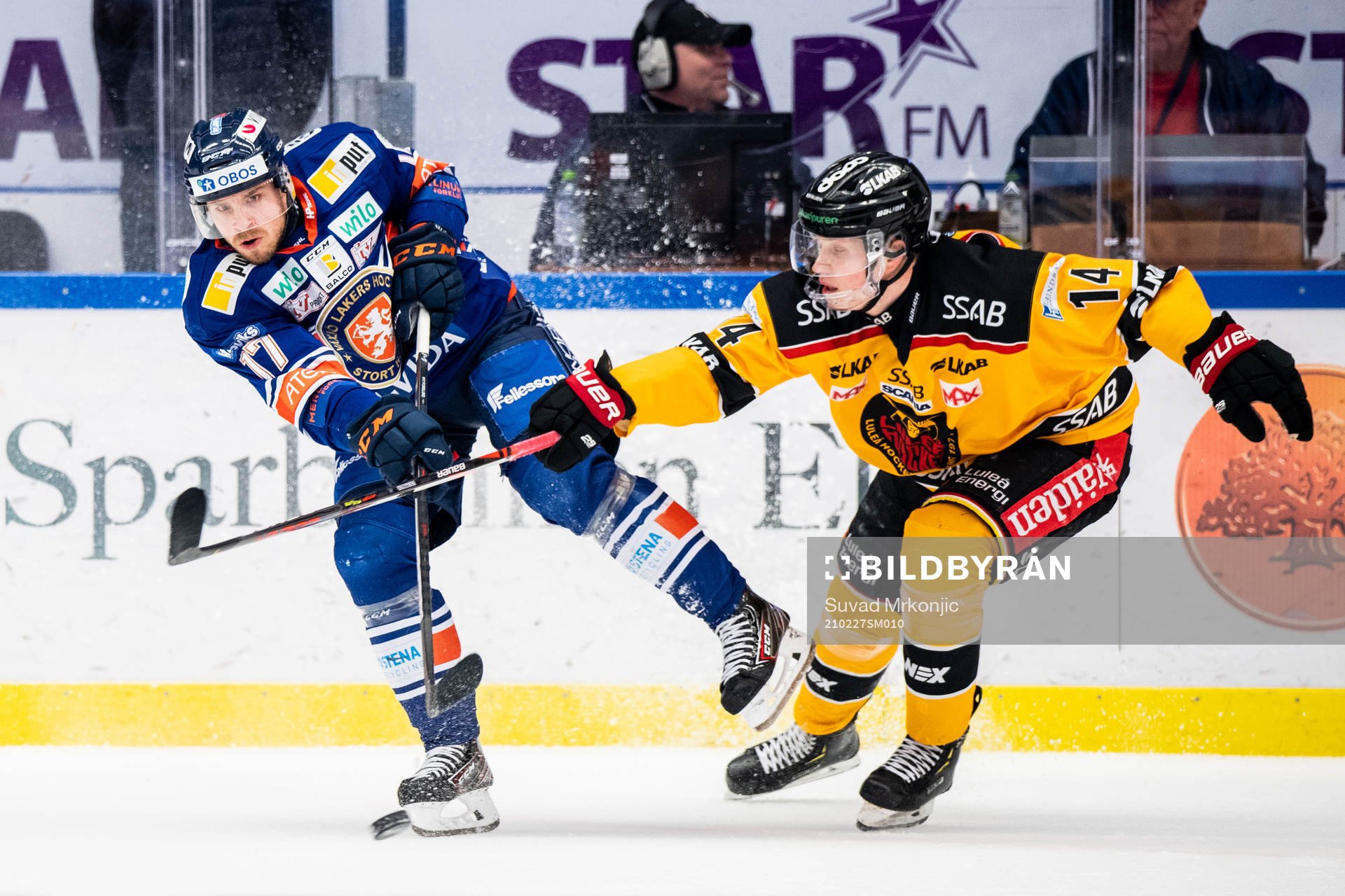 Växjös Emil Forslund och Luleås Jonas Berglund