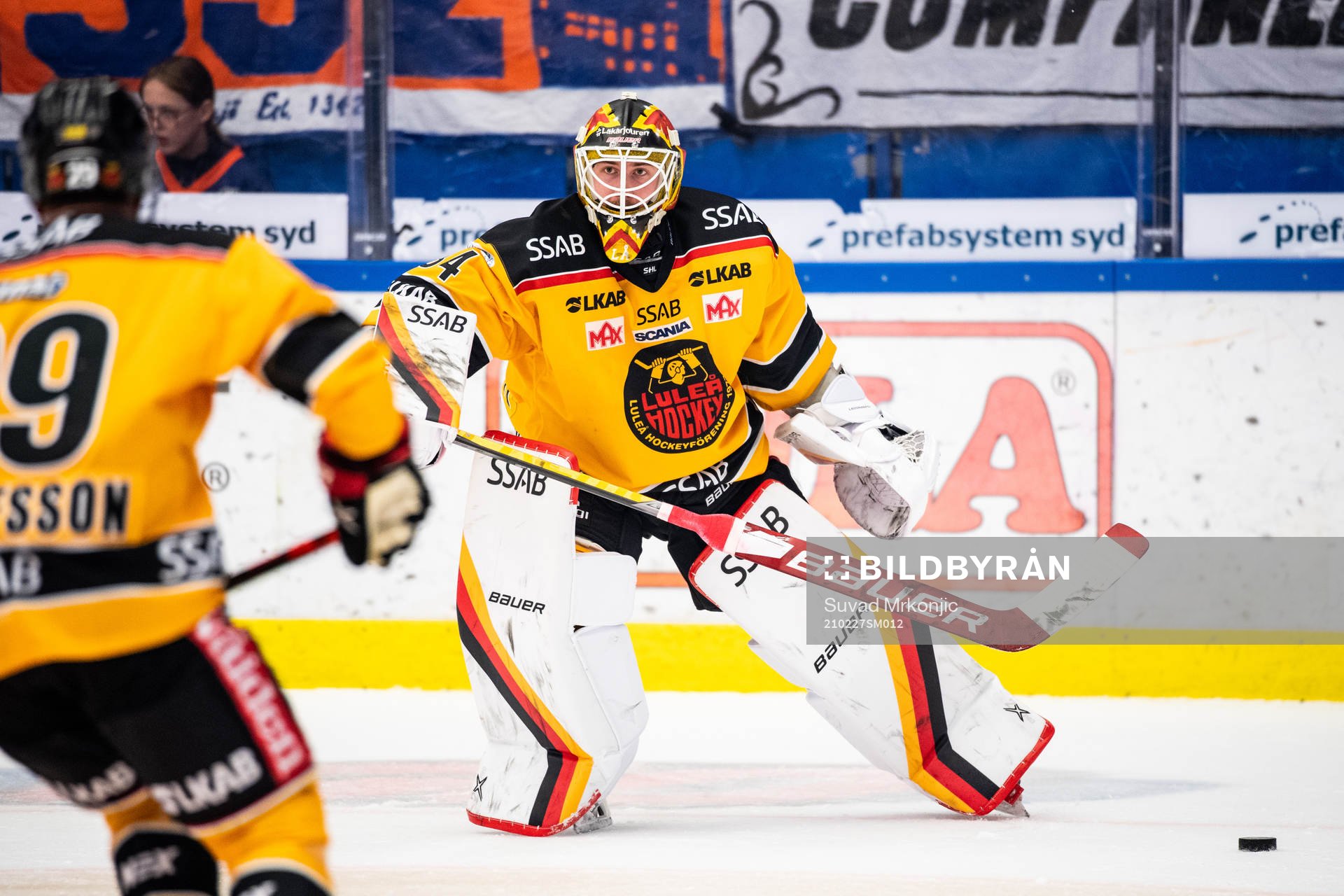 Luleås målvakt Joel Lassinantti