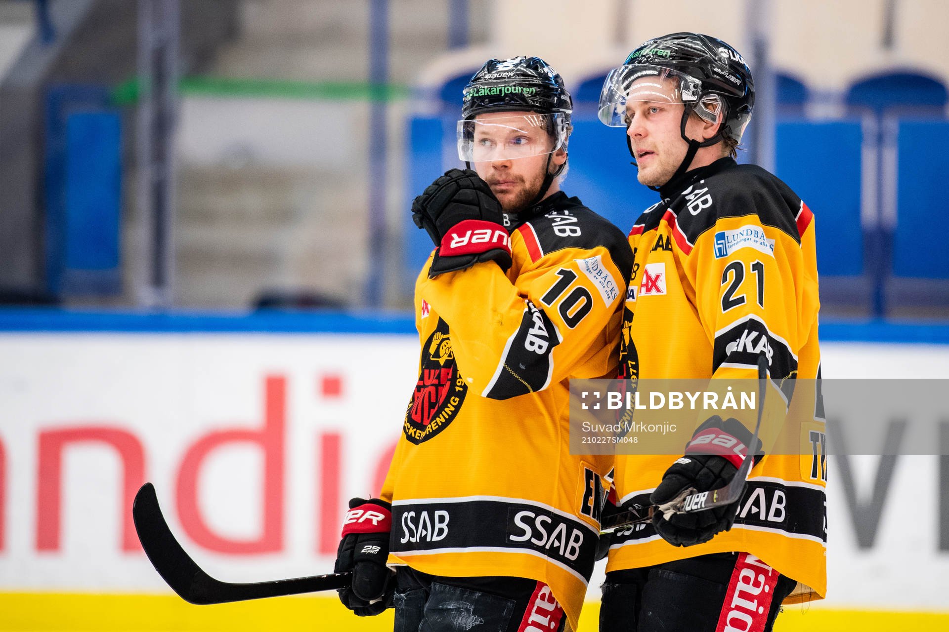 Luleås Einar Emanuelsson och Juhani Tyrväinen