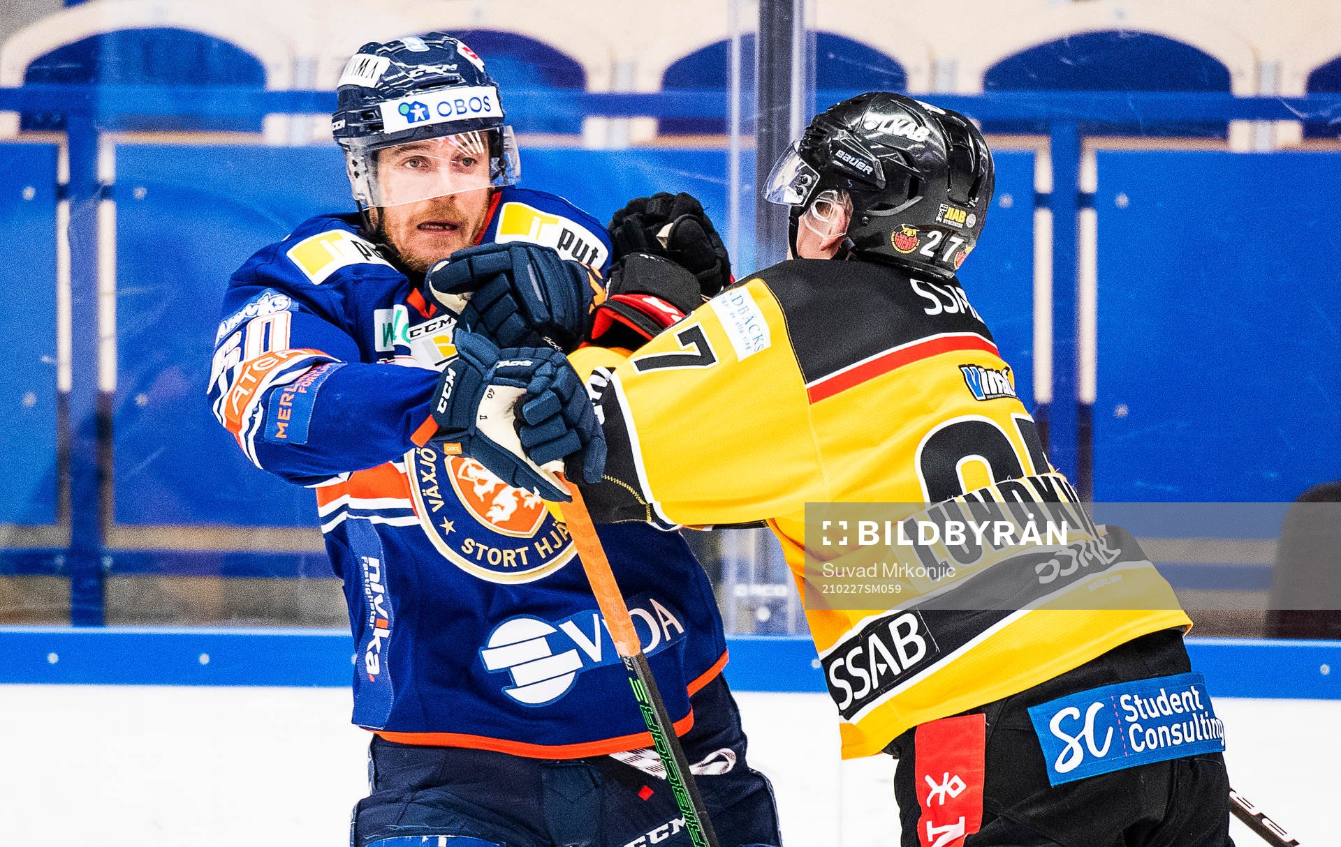 Växjös Erik Josefsson och Luleås Nils Lundkvist