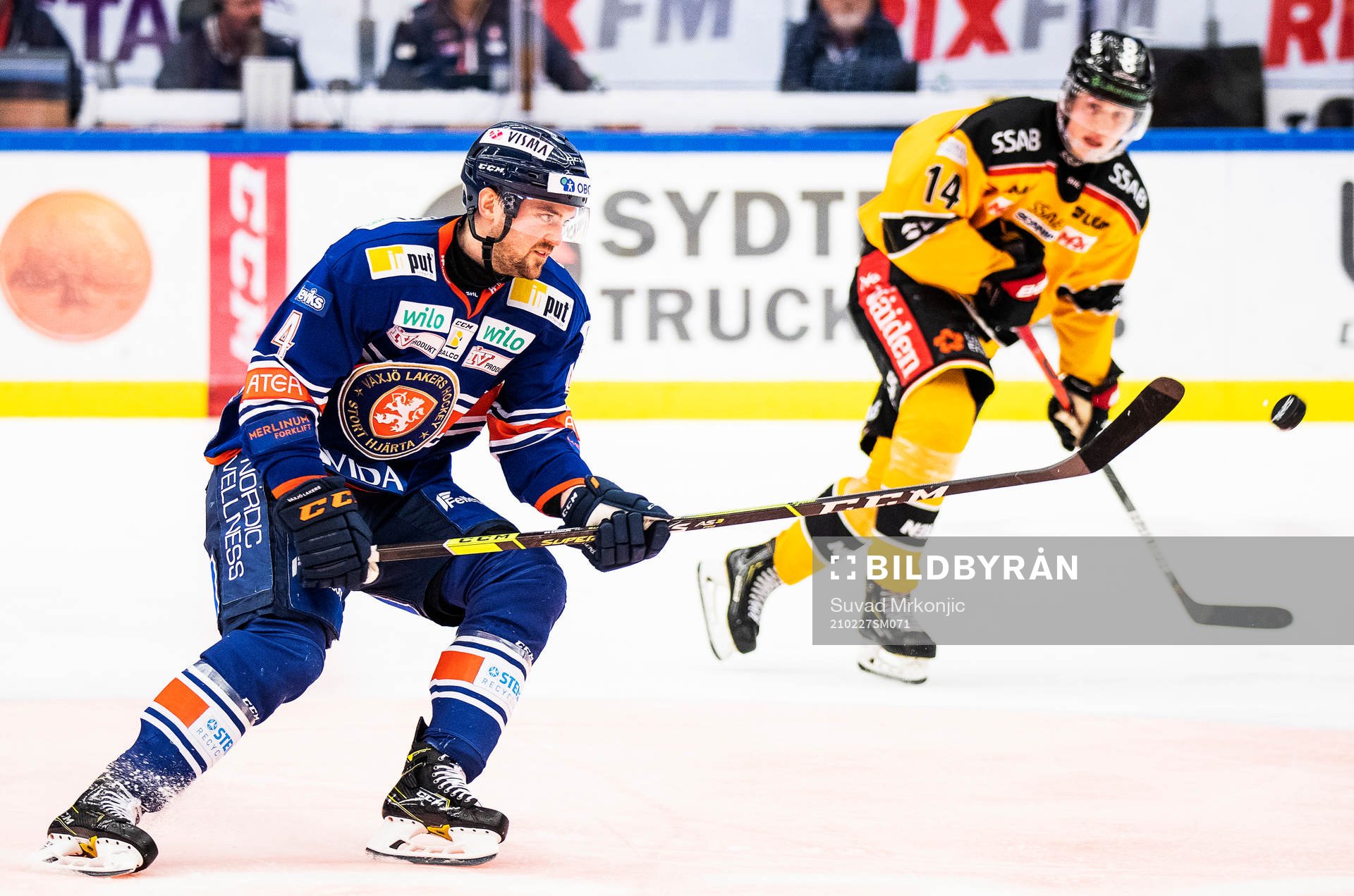 Växjös Tim Erixon och Luleås Jonas Berglund