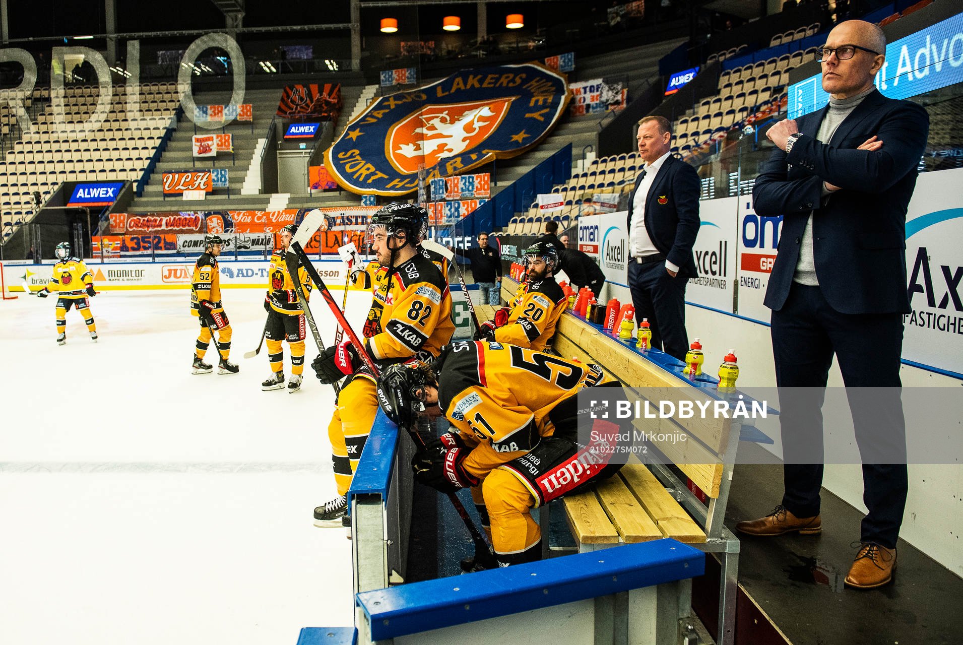 Luleås spelare deppar
