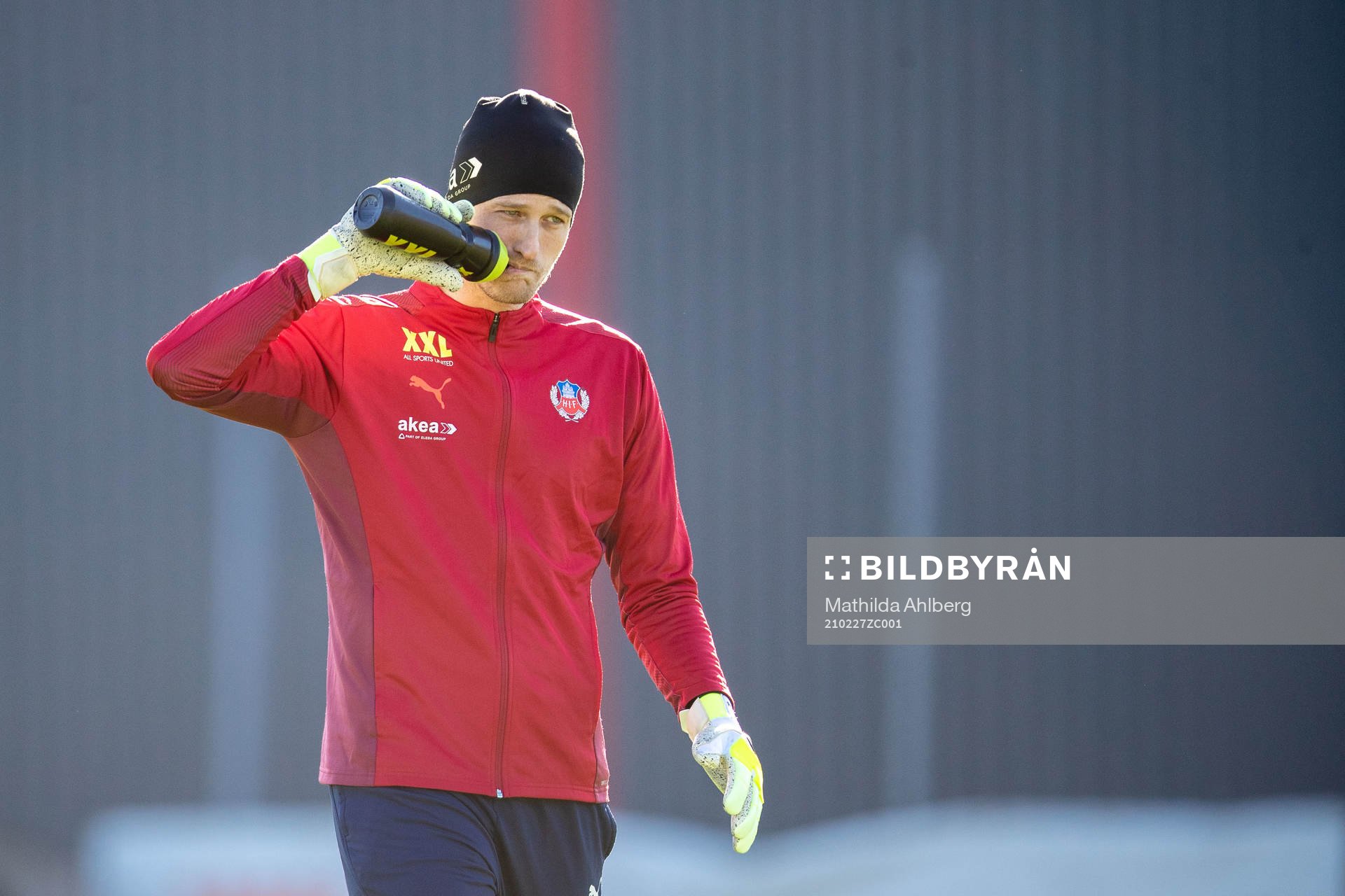 Helsingborgs målvakt Anders Lindegaard