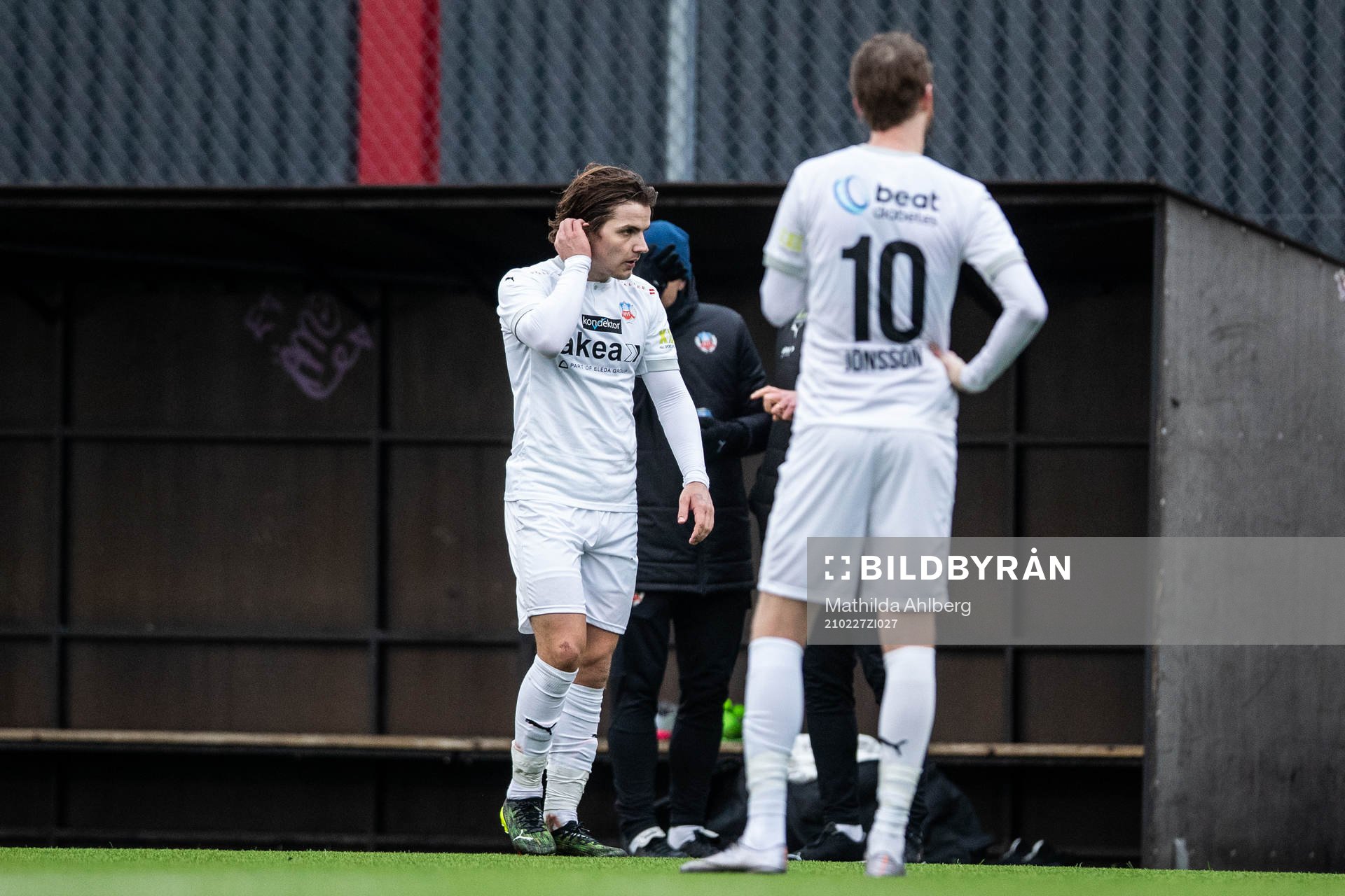 Helsingborgs Brandur Hendriksson Olsen deppar