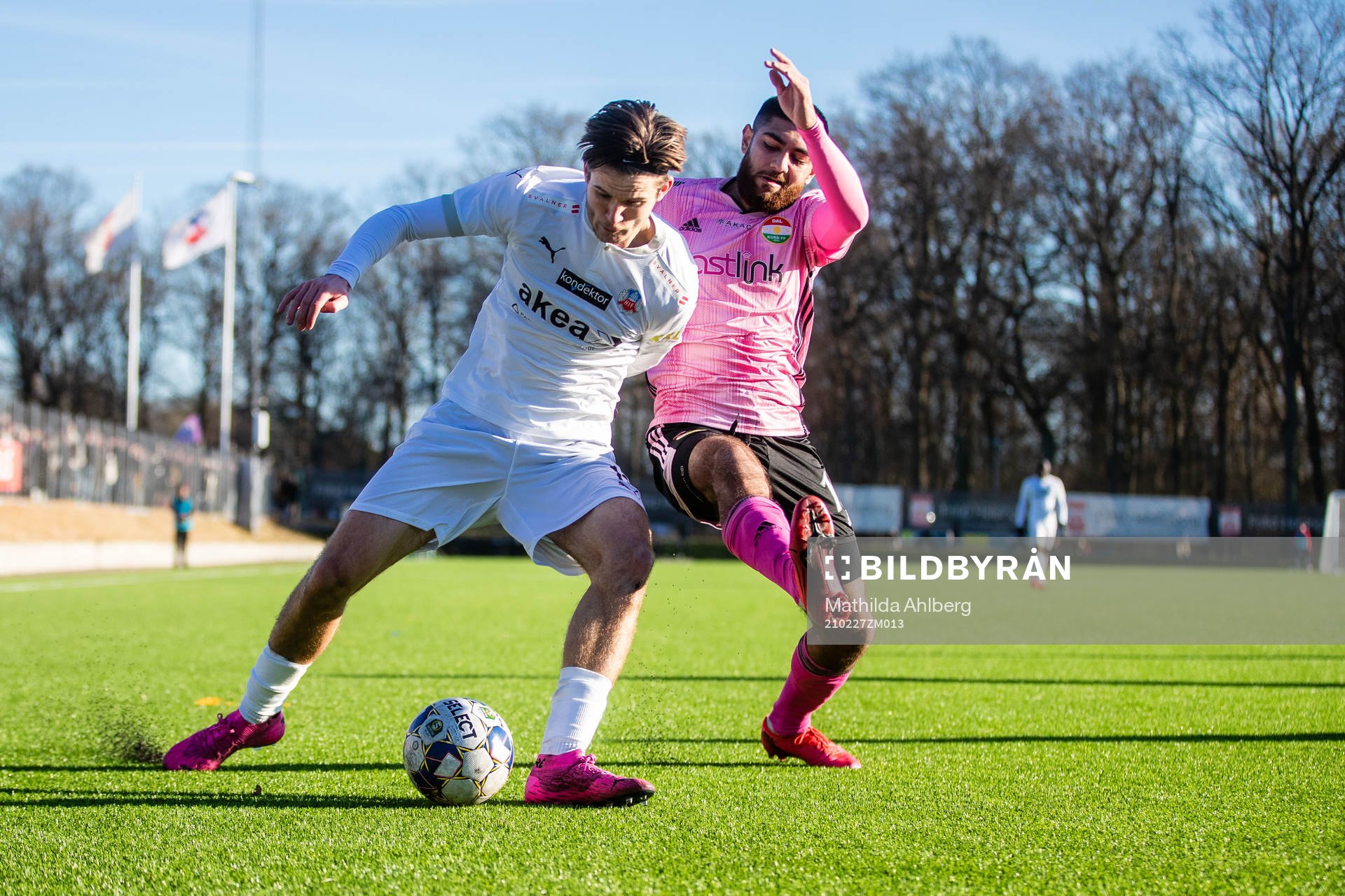 Helsingborgs Wilhelm Loeper och Dalkurds Rassa Rahmani