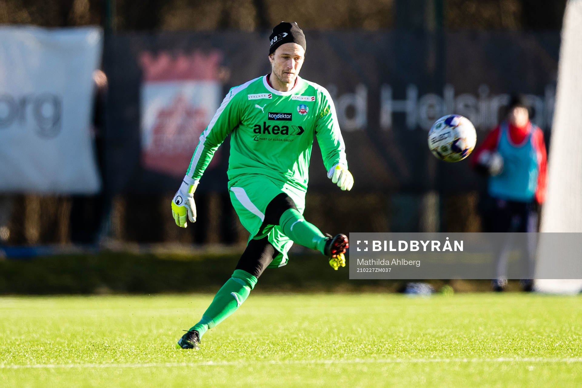 Helsingborgs målvakt Anders Lindegaard