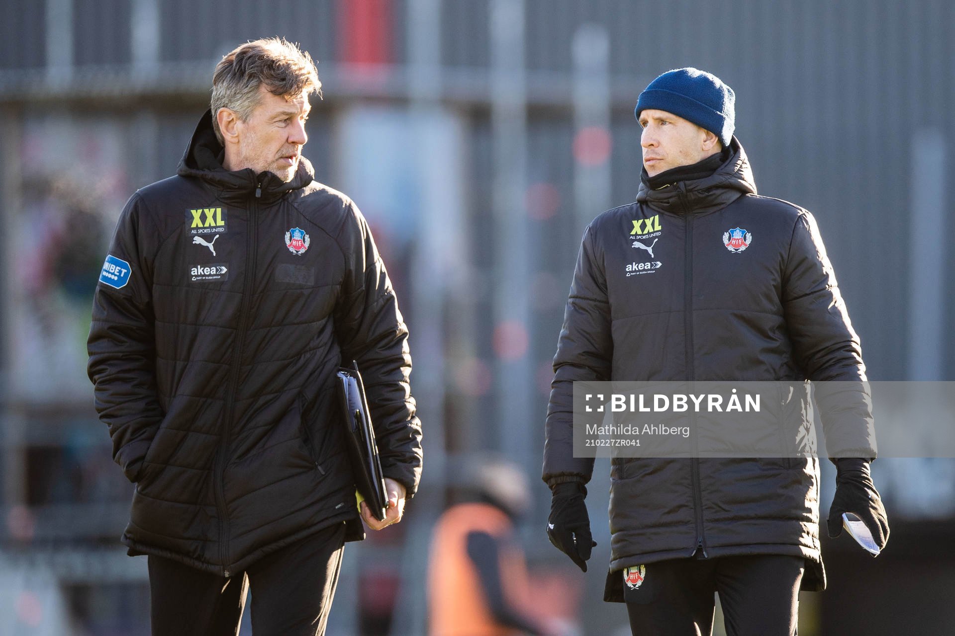Helsingborgs målvaktstränare Sven Andersson och