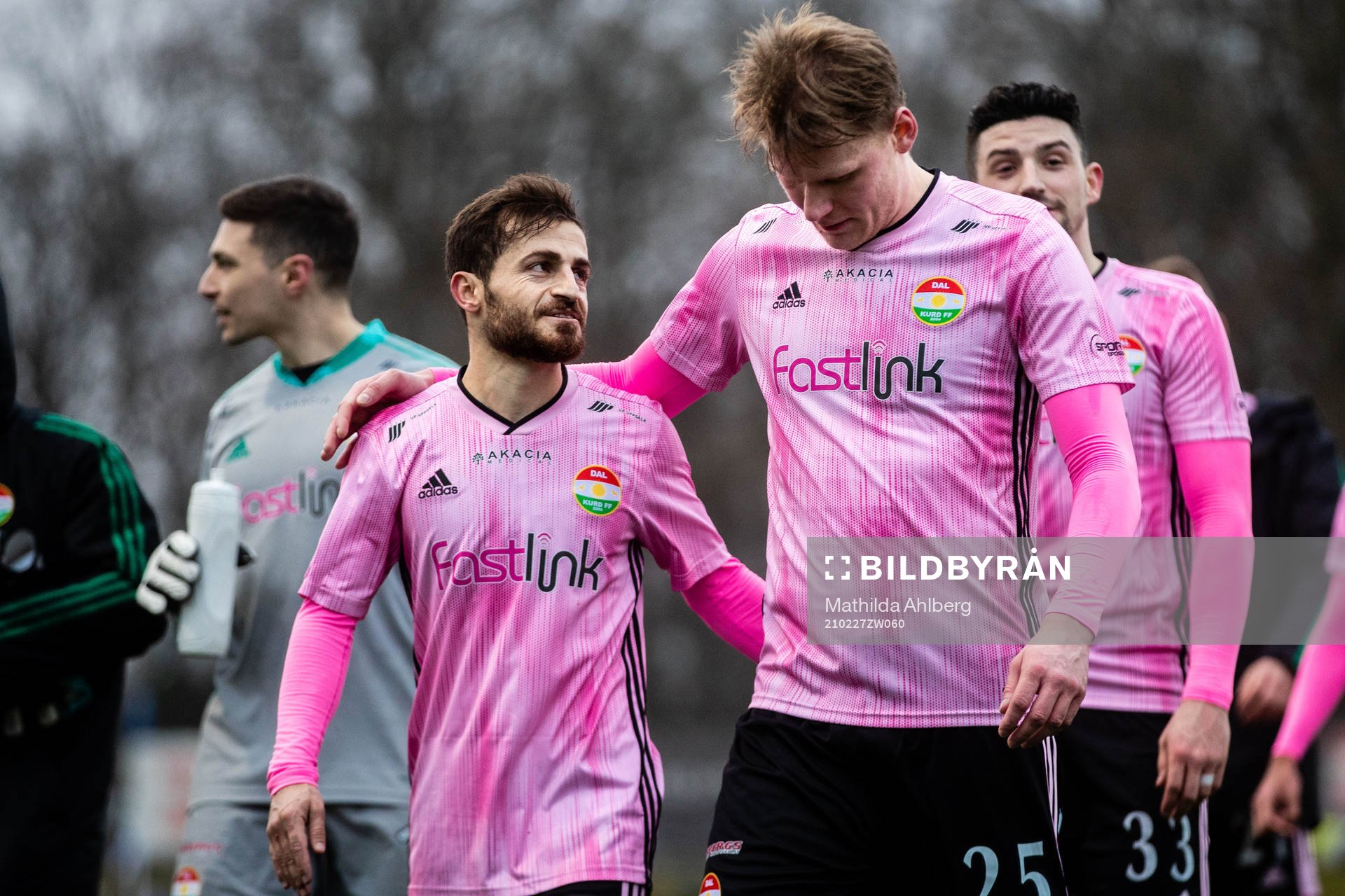 Dalkurds Haron Ahmed Zubair och Victor Söderström